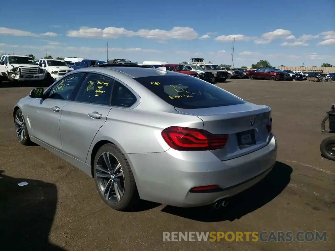 3 Photograph of a damaged car WBA4J1C09LCE62673 BMW 4 SERIES 2020