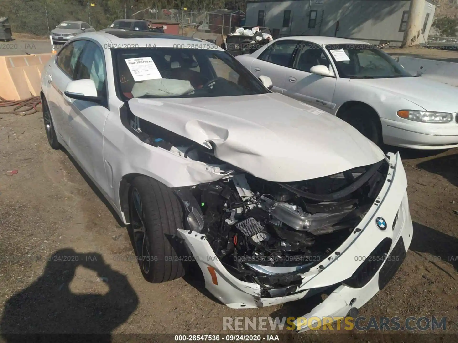 1 Photograph of a damaged car WBA4J1C0XLBU67822 BMW 4 SERIES 2020