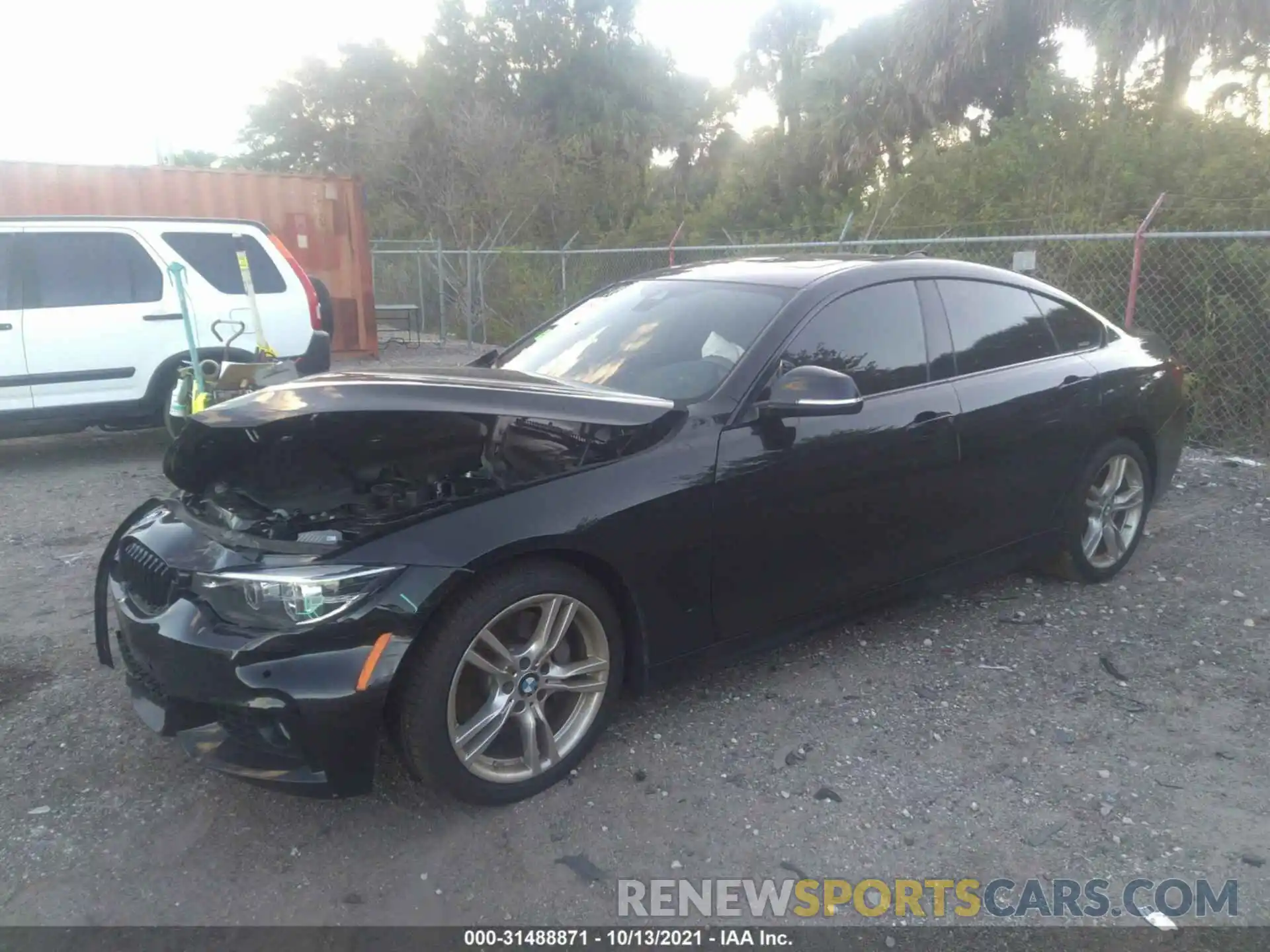 2 Photograph of a damaged car WBA4J1C0XLBU67920 BMW 4 SERIES 2020