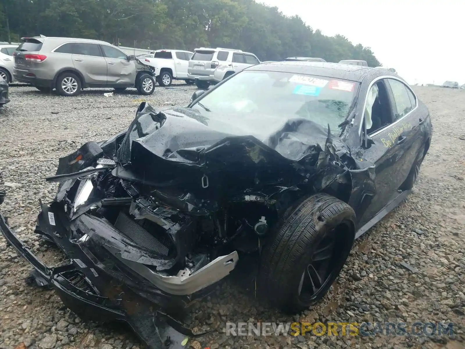 2 Photograph of a damaged car WBA4J1C0XLCE10176 BMW 4 SERIES 2020