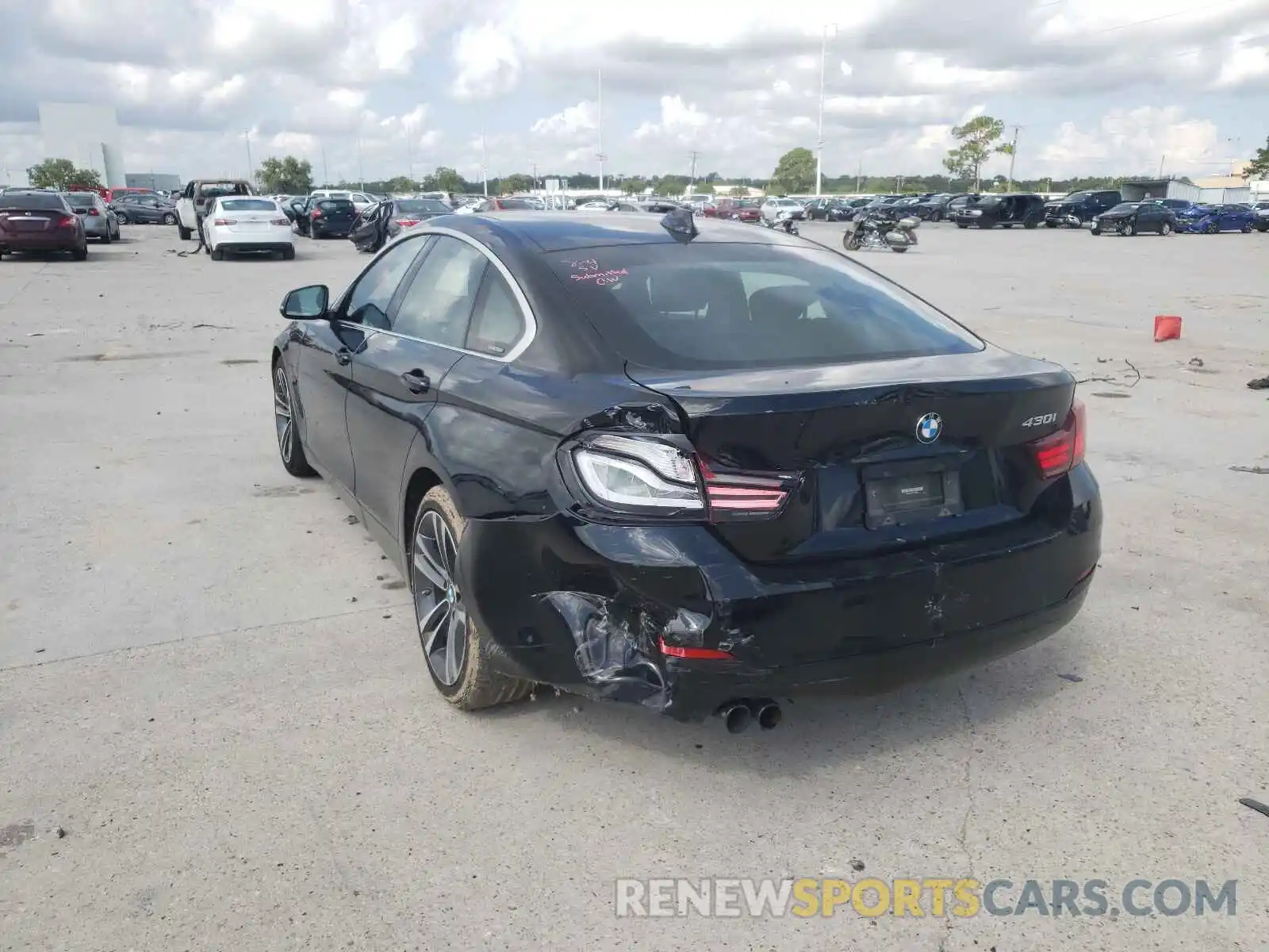 3 Photograph of a damaged car WBA4J1C0XLCE39872 BMW 4 SERIES 2020