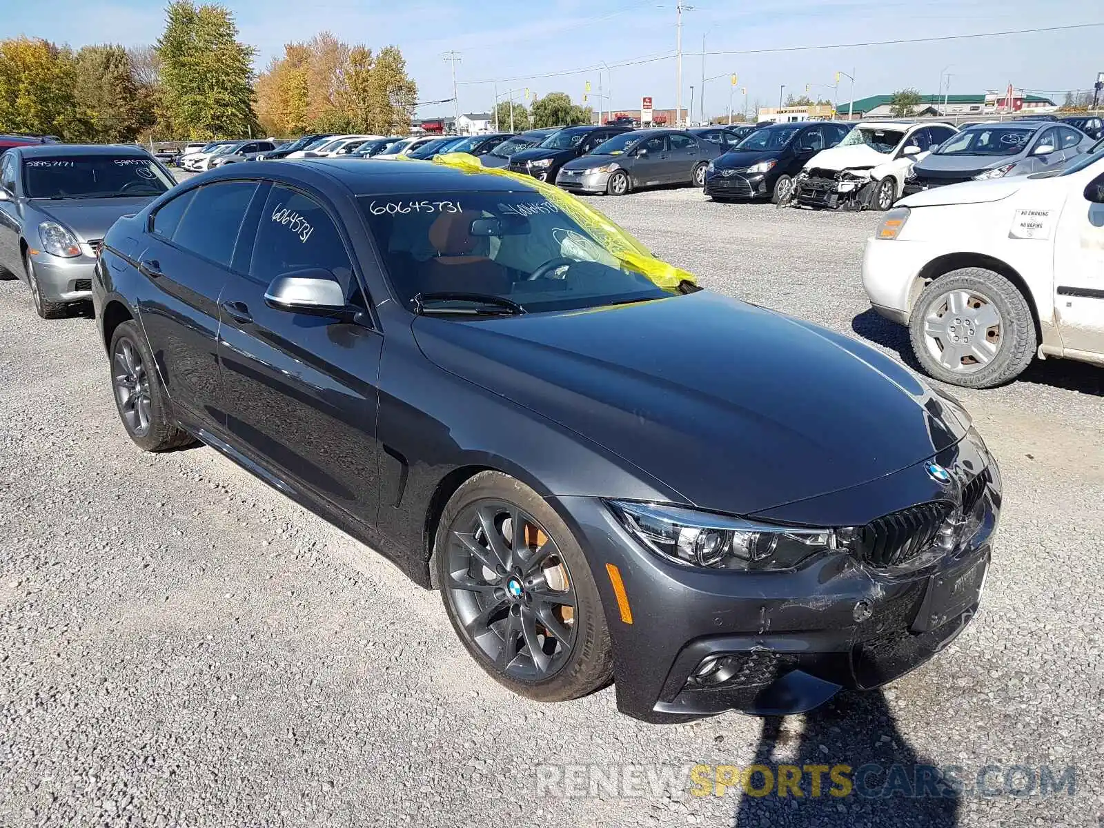 1 Photograph of a damaged car WBA4J3C00LCE39133 BMW 4 SERIES 2020