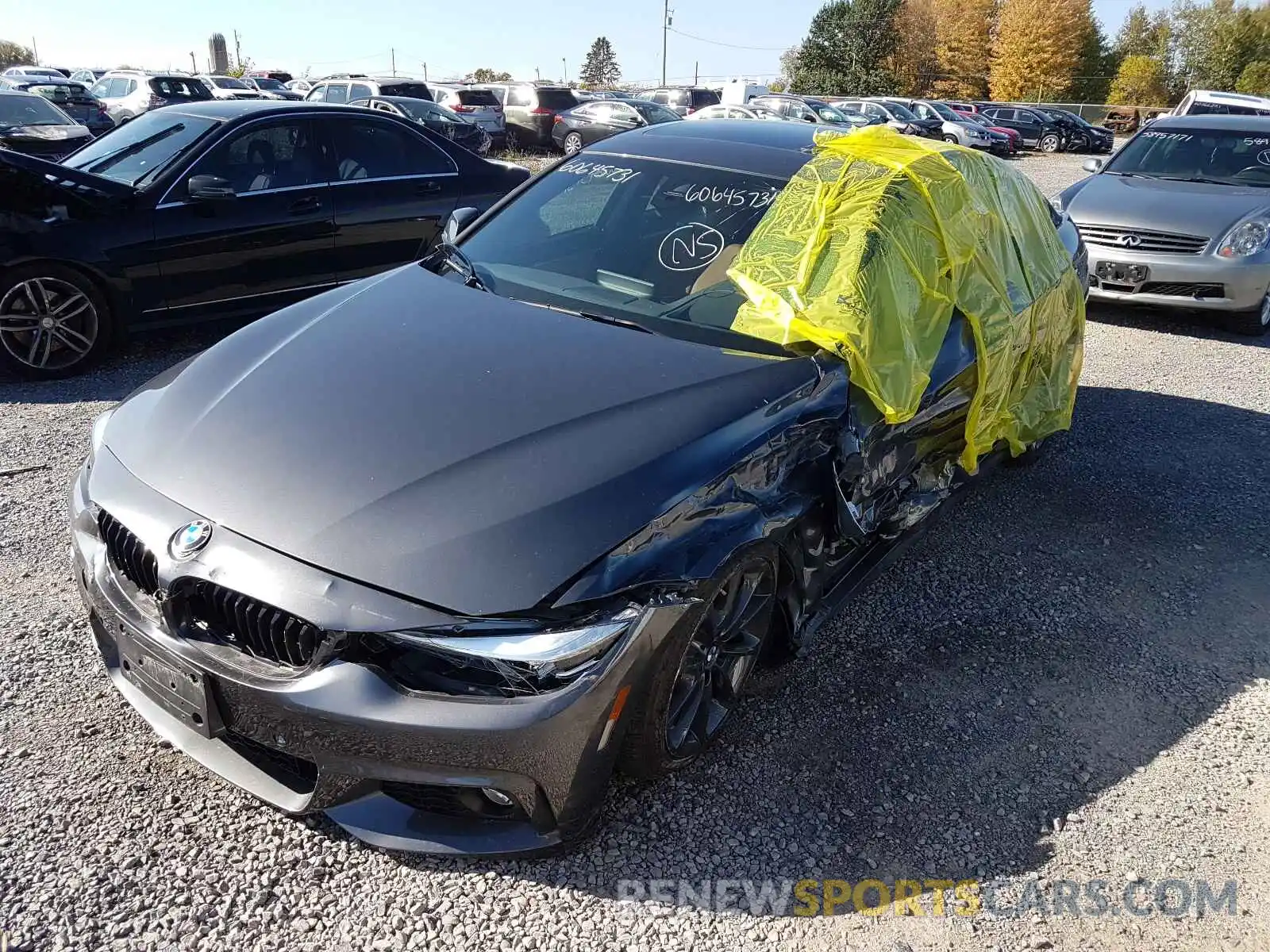 2 Photograph of a damaged car WBA4J3C00LCE39133 BMW 4 SERIES 2020