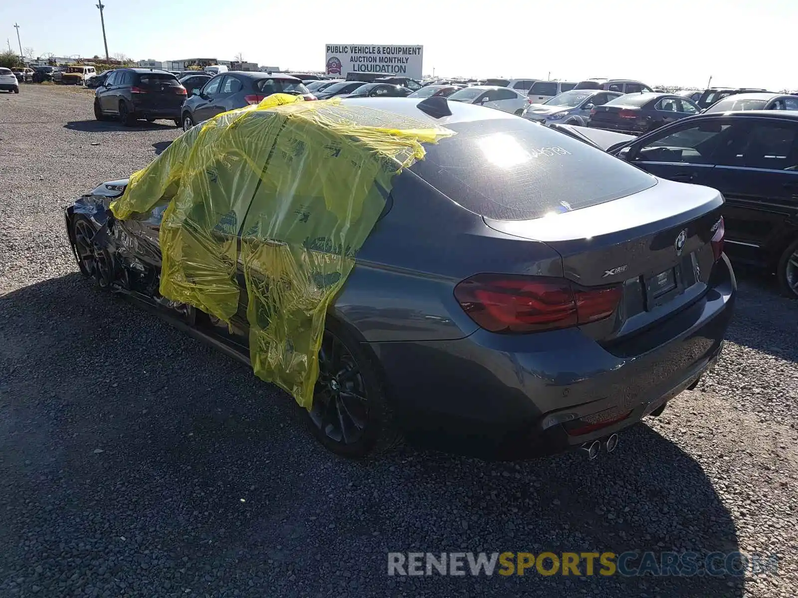 3 Photograph of a damaged car WBA4J3C00LCE39133 BMW 4 SERIES 2020