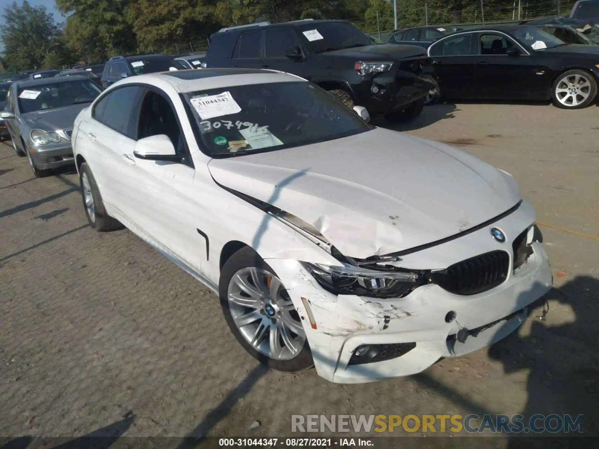 1 Photograph of a damaged car WBA4J3C01LBL11986 BMW 4 SERIES 2020