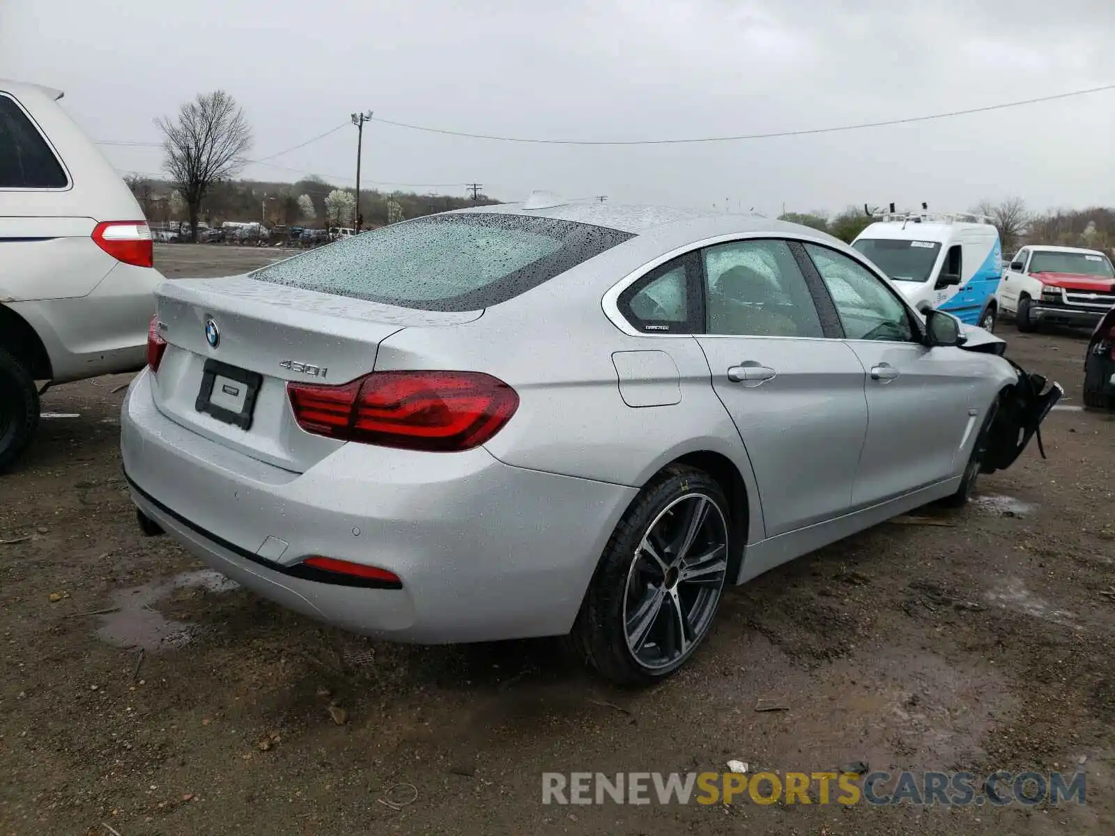 4 Photograph of a damaged car WBA4J3C03LBL11536 BMW 4 SERIES 2020