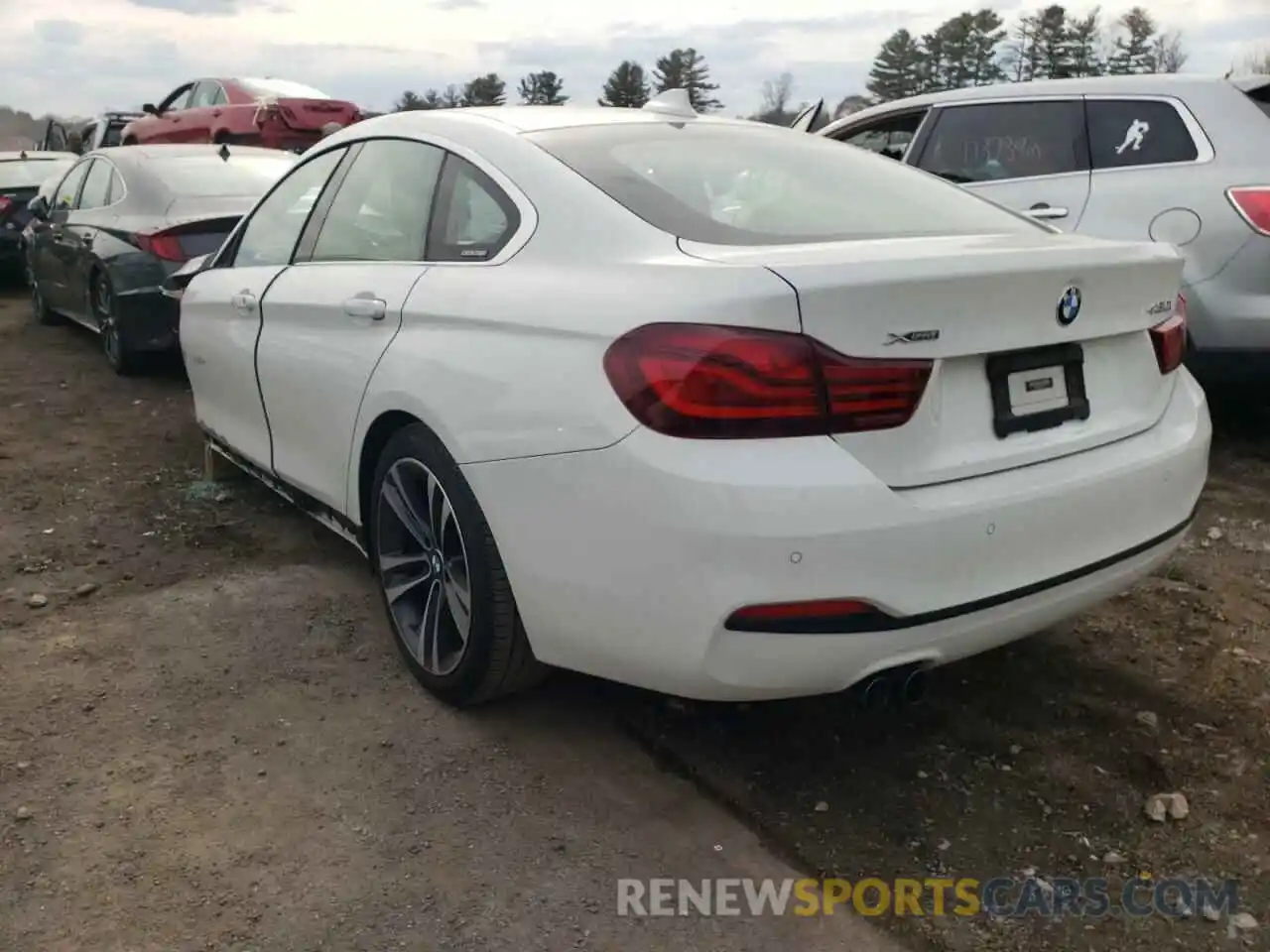 3 Photograph of a damaged car WBA4J3C07LBL11880 BMW 4 SERIES 2020