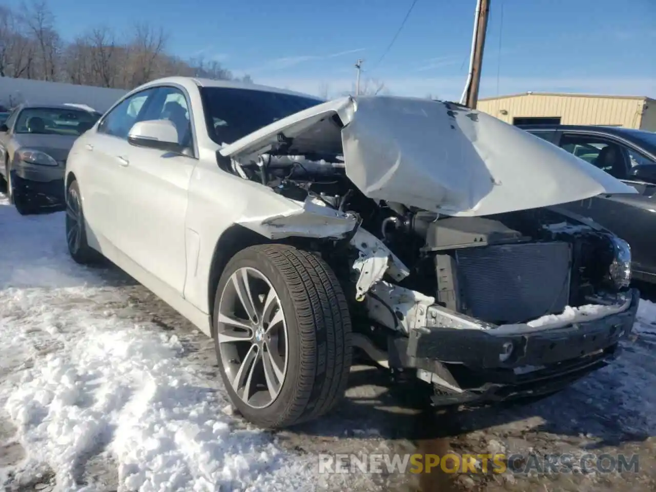 1 Photograph of a damaged car WBA4J3C07LCD11083 BMW 4 SERIES 2020