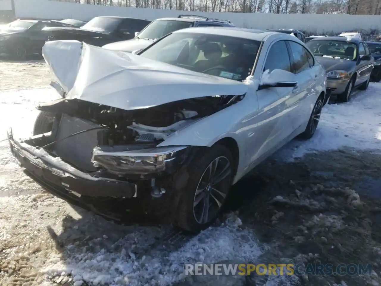 2 Photograph of a damaged car WBA4J3C07LCD11083 BMW 4 SERIES 2020