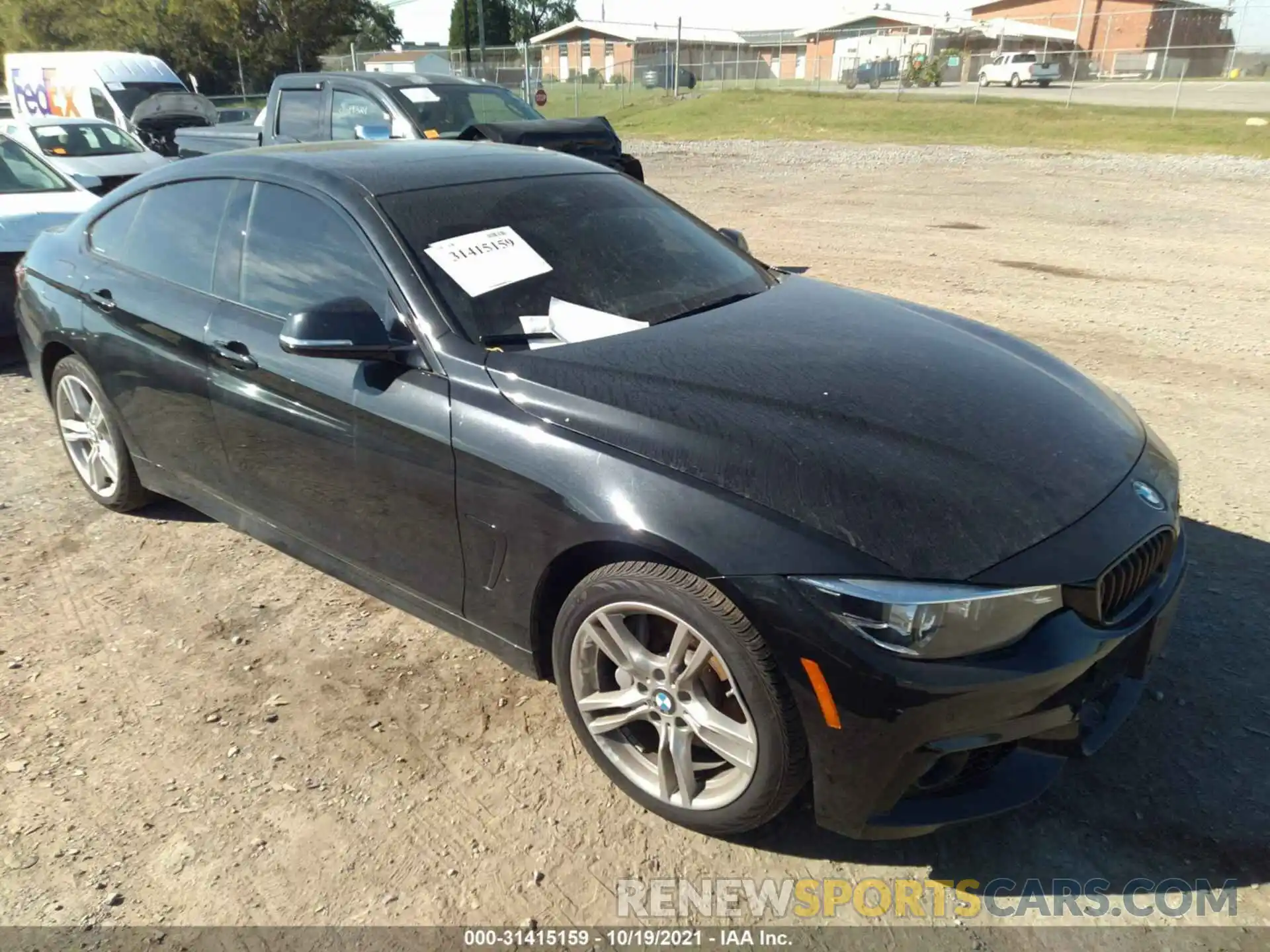 1 Photograph of a damaged car WBA4J3C09LBL11654 BMW 4 SERIES 2020