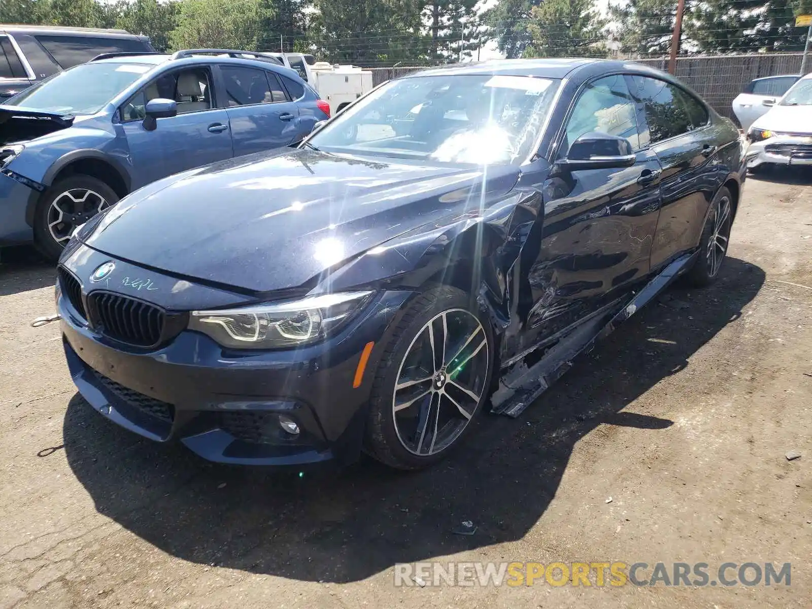 2 Photograph of a damaged car WBA4J3C09LBL11816 BMW 4 SERIES 2020