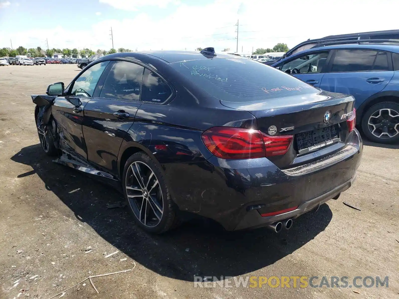 3 Photograph of a damaged car WBA4J3C09LBL11816 BMW 4 SERIES 2020