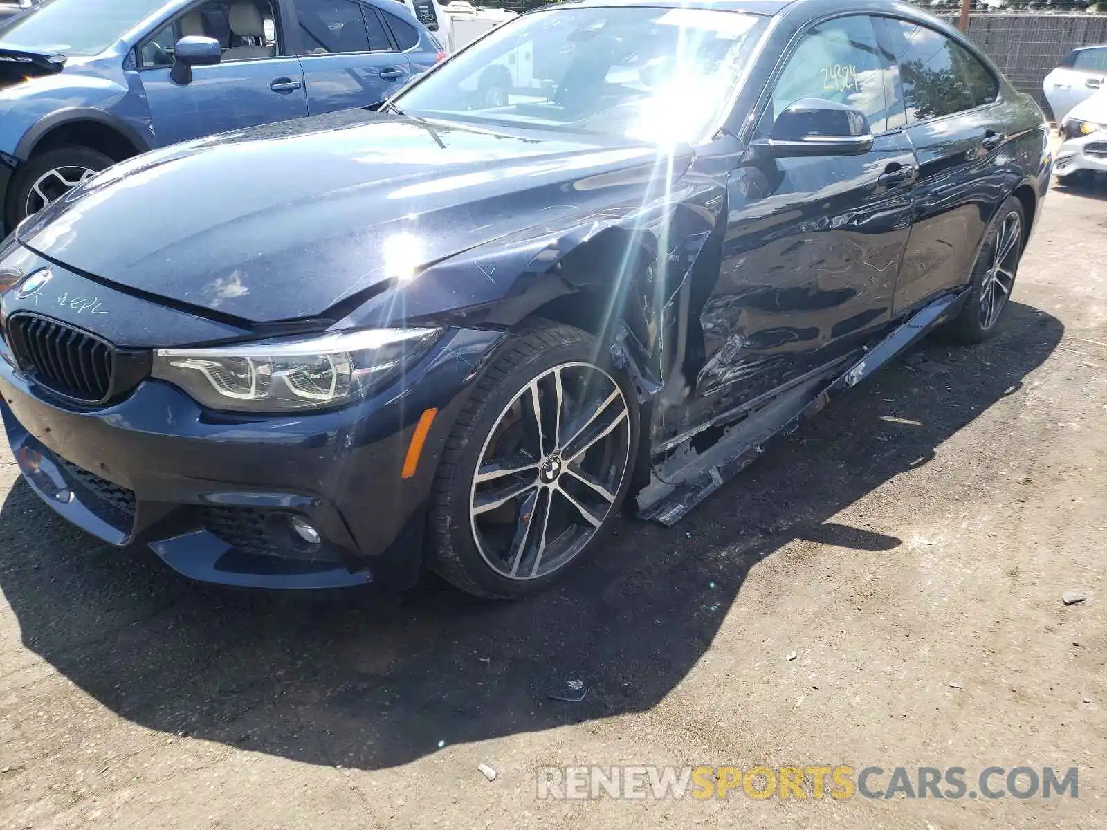 9 Photograph of a damaged car WBA4J3C09LBL11816 BMW 4 SERIES 2020