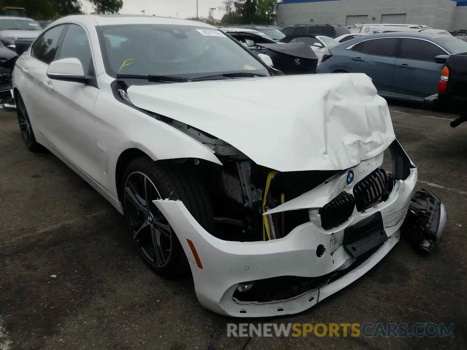 1 Photograph of a damaged car WBA4J5C04LBU79259 BMW 4 SERIES 2020