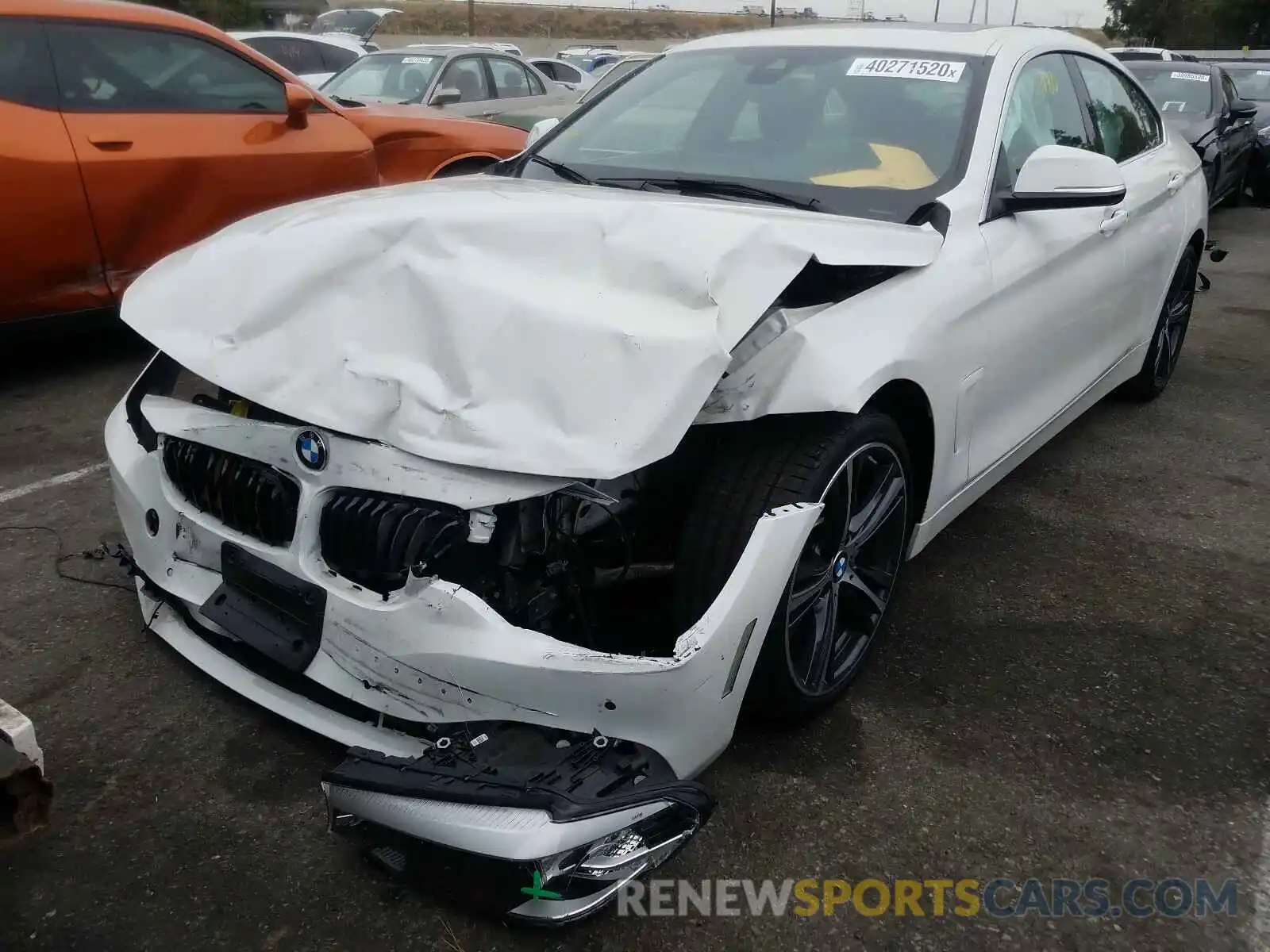 2 Photograph of a damaged car WBA4J5C04LBU79259 BMW 4 SERIES 2020