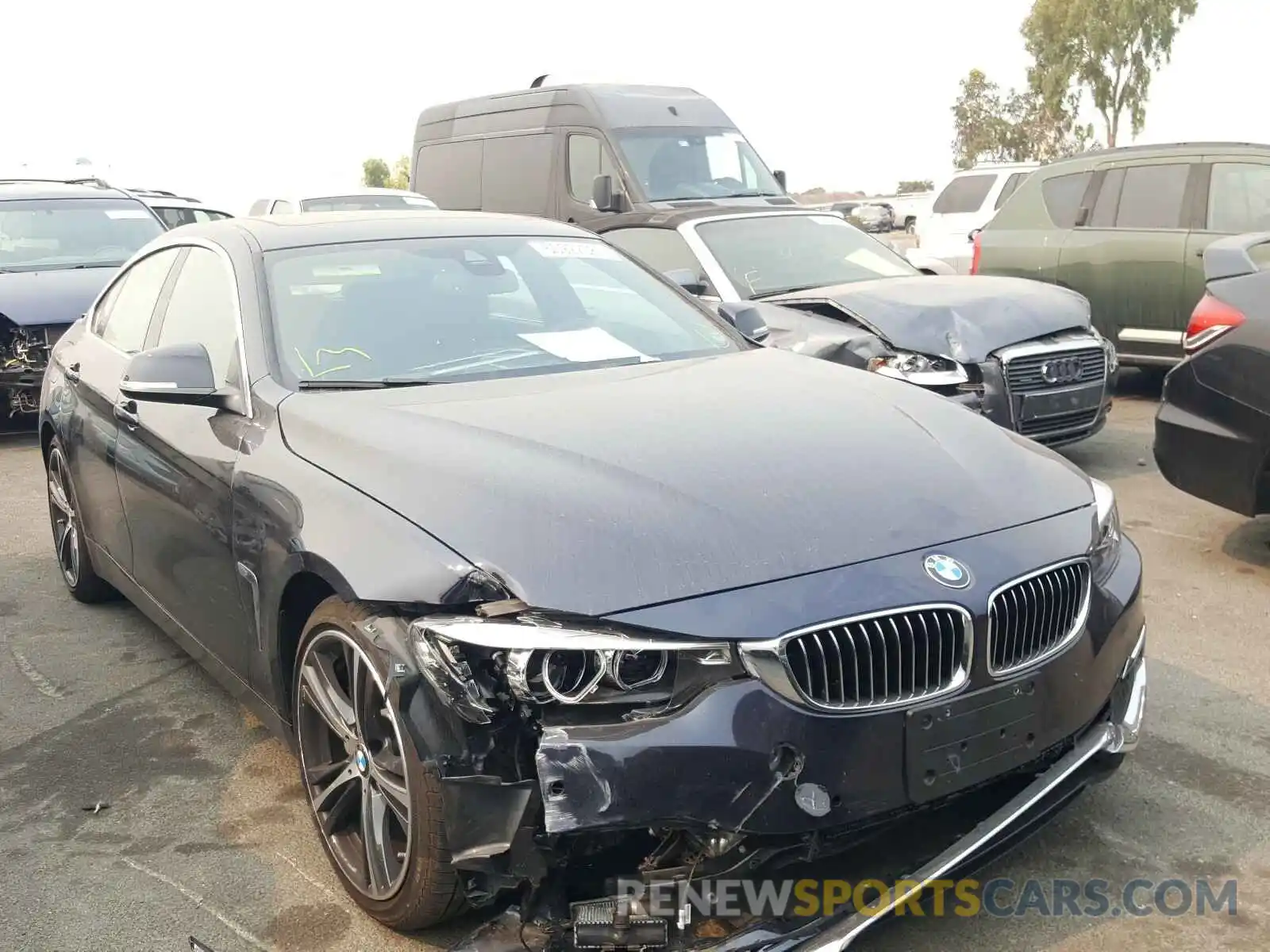 1 Photograph of a damaged car WBA4J5C09LBU79208 BMW 4 SERIES 2020