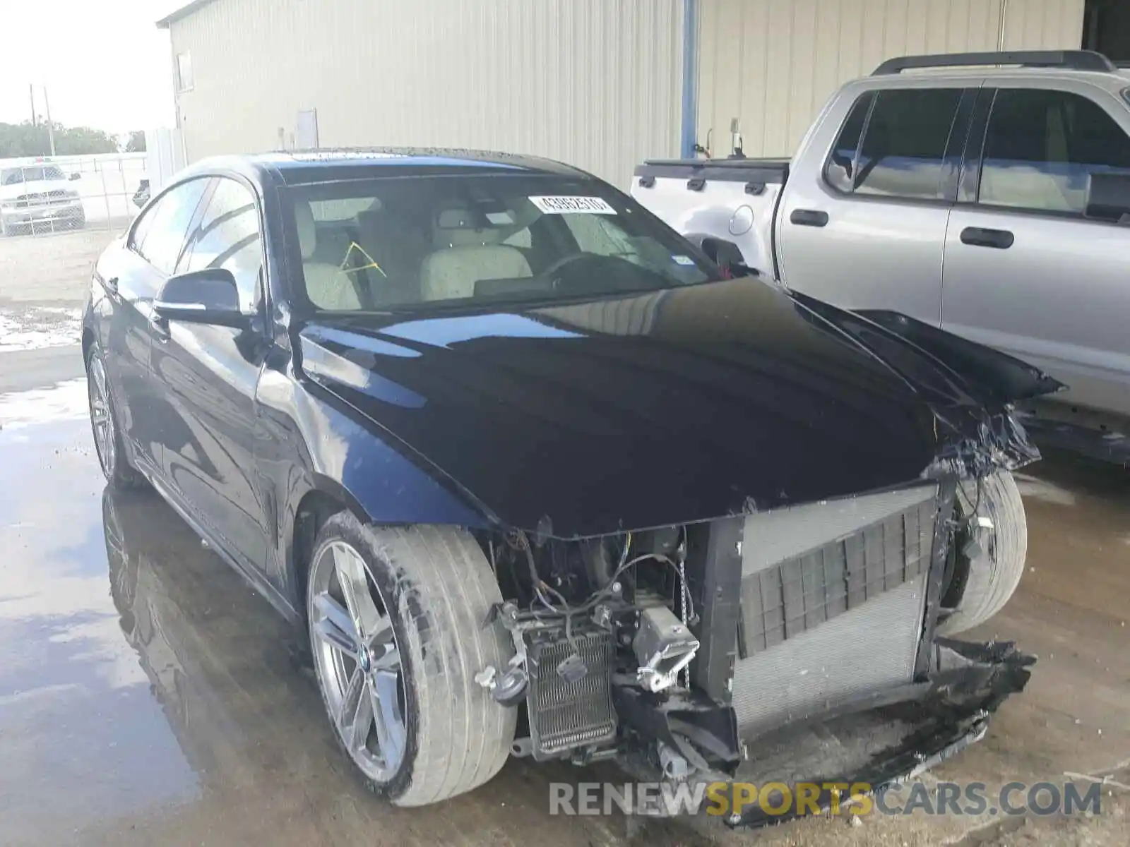 1 Photograph of a damaged car WBA4J5C0XLBU79282 BMW 4 SERIES 2020