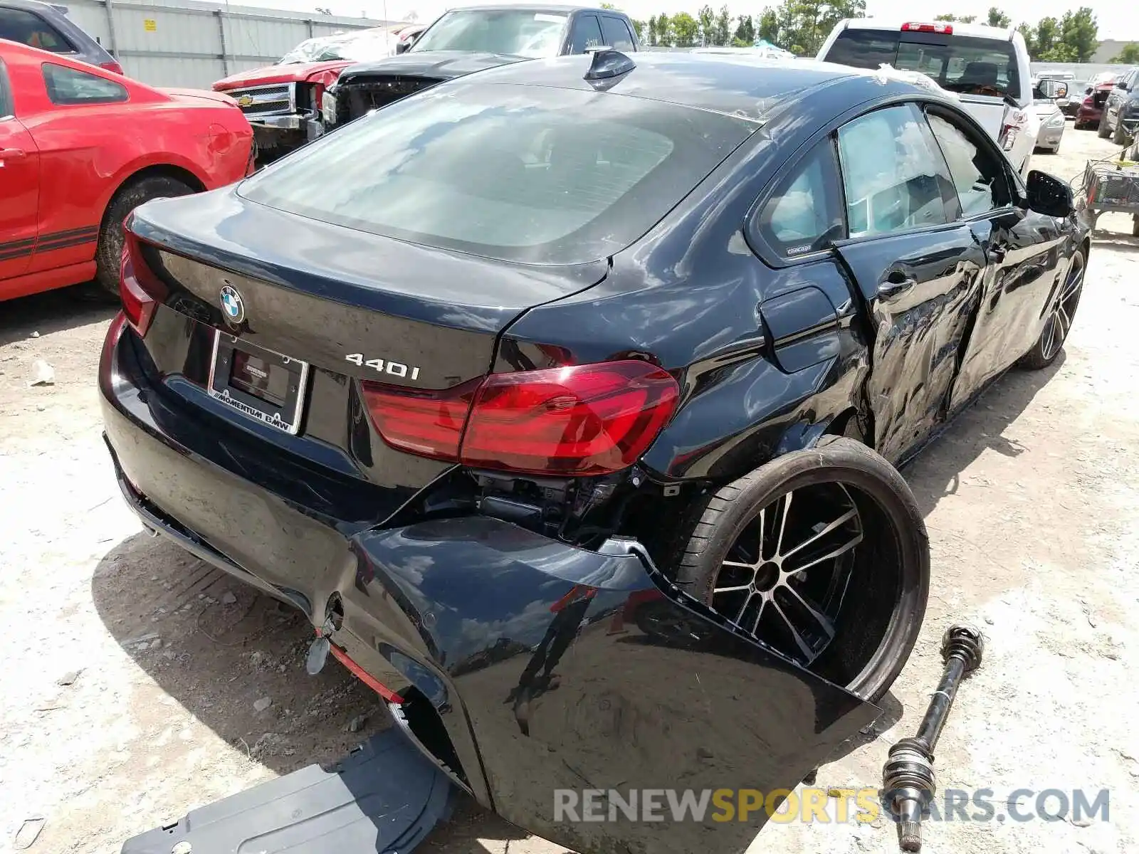 4 Photograph of a damaged car WBA4J5C0XLBU79301 BMW 4 SERIES 2020