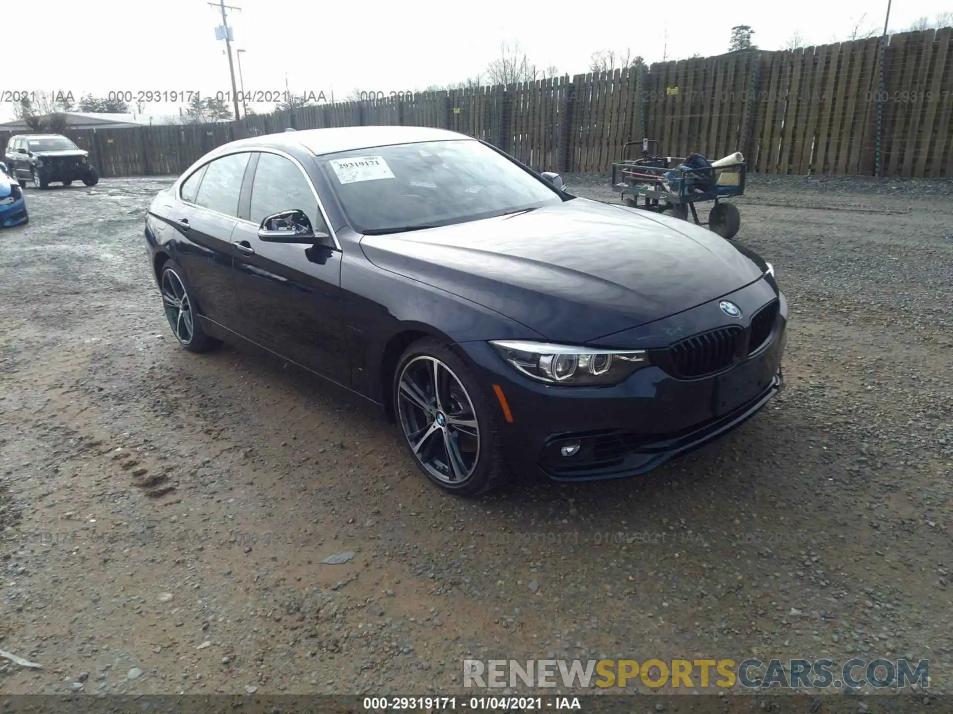 1 Photograph of a damaged car WBA4J7C01LBV99595 BMW 4 SERIES 2020