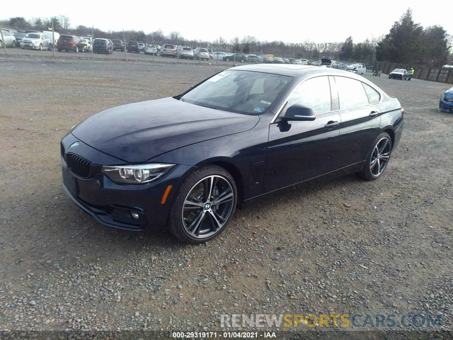 2 Photograph of a damaged car WBA4J7C01LBV99595 BMW 4 SERIES 2020