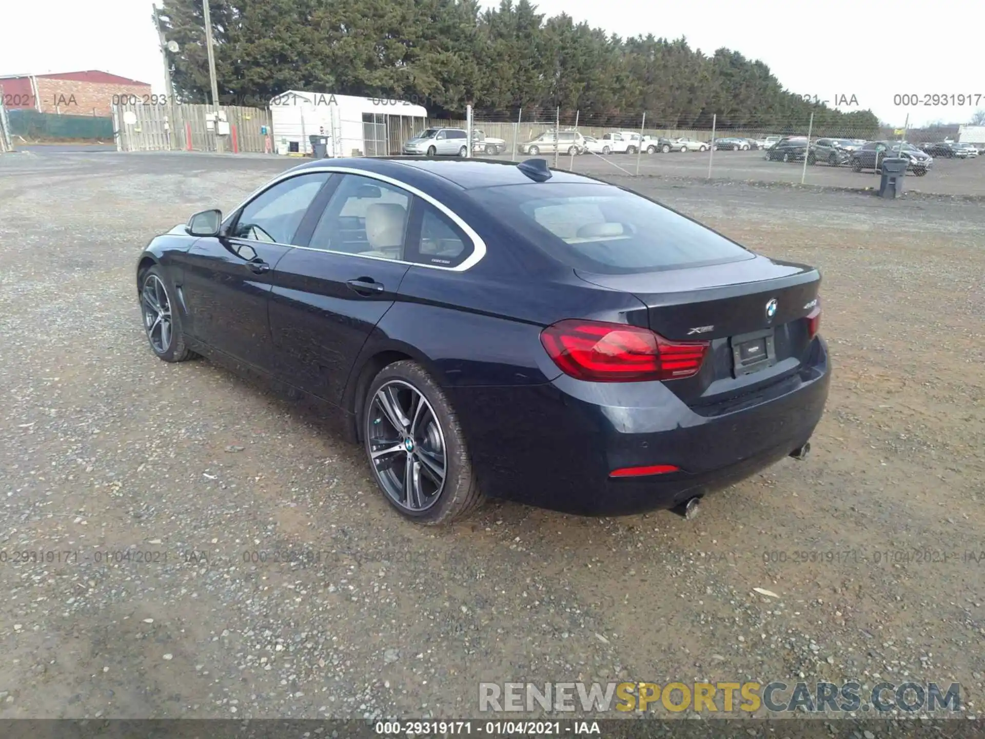 3 Photograph of a damaged car WBA4J7C01LBV99595 BMW 4 SERIES 2020