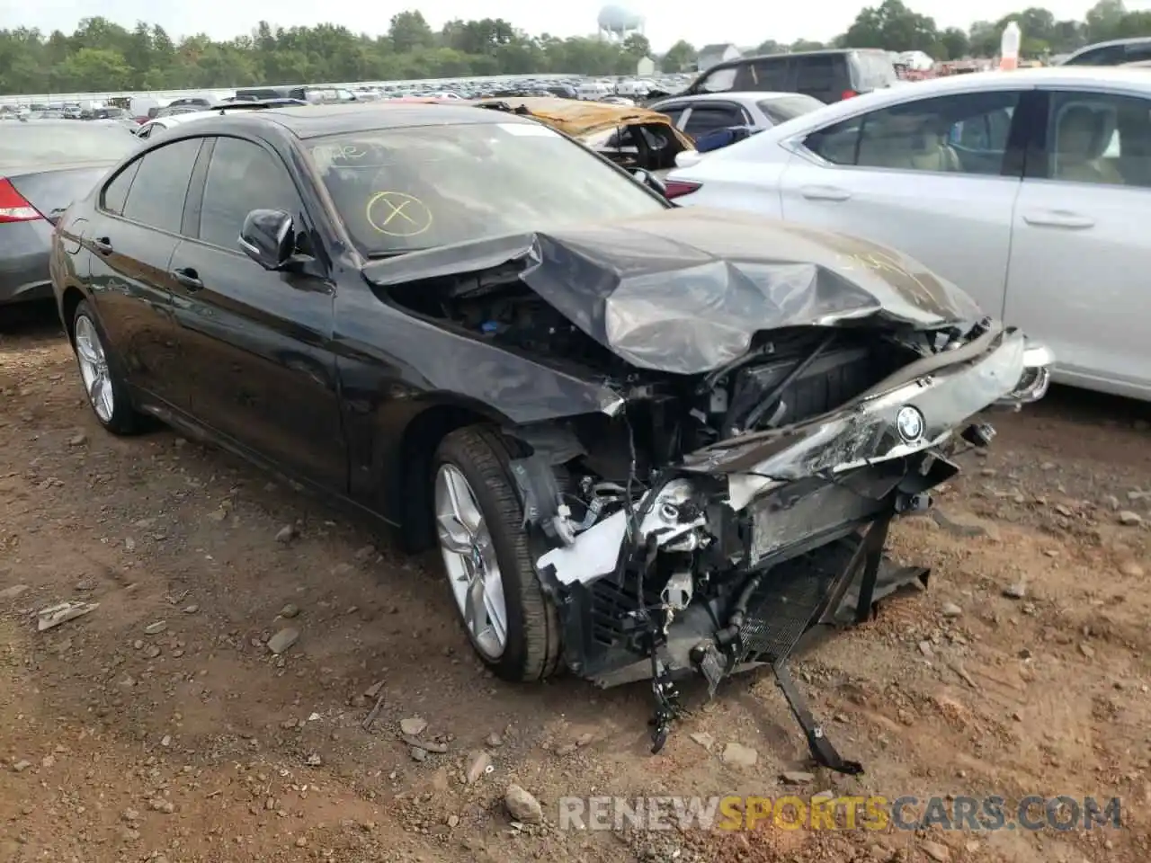 1 Photograph of a damaged car WBA4J7C04LBV99624 BMW 4 SERIES 2020