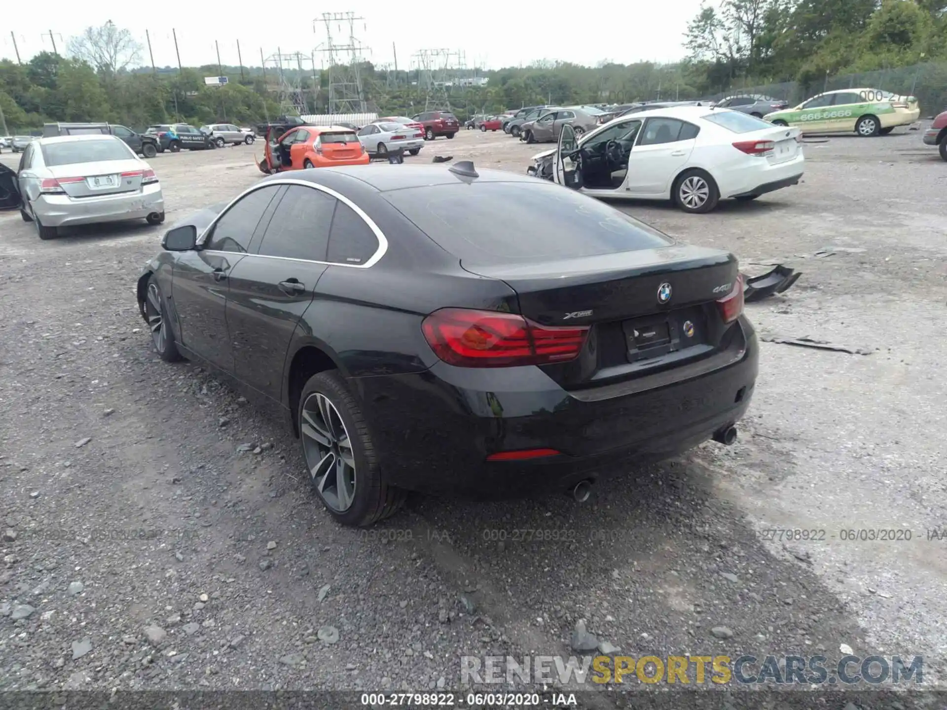 3 Photograph of a damaged car WBA4J7C09LBV99585 BMW 4 SERIES 2020