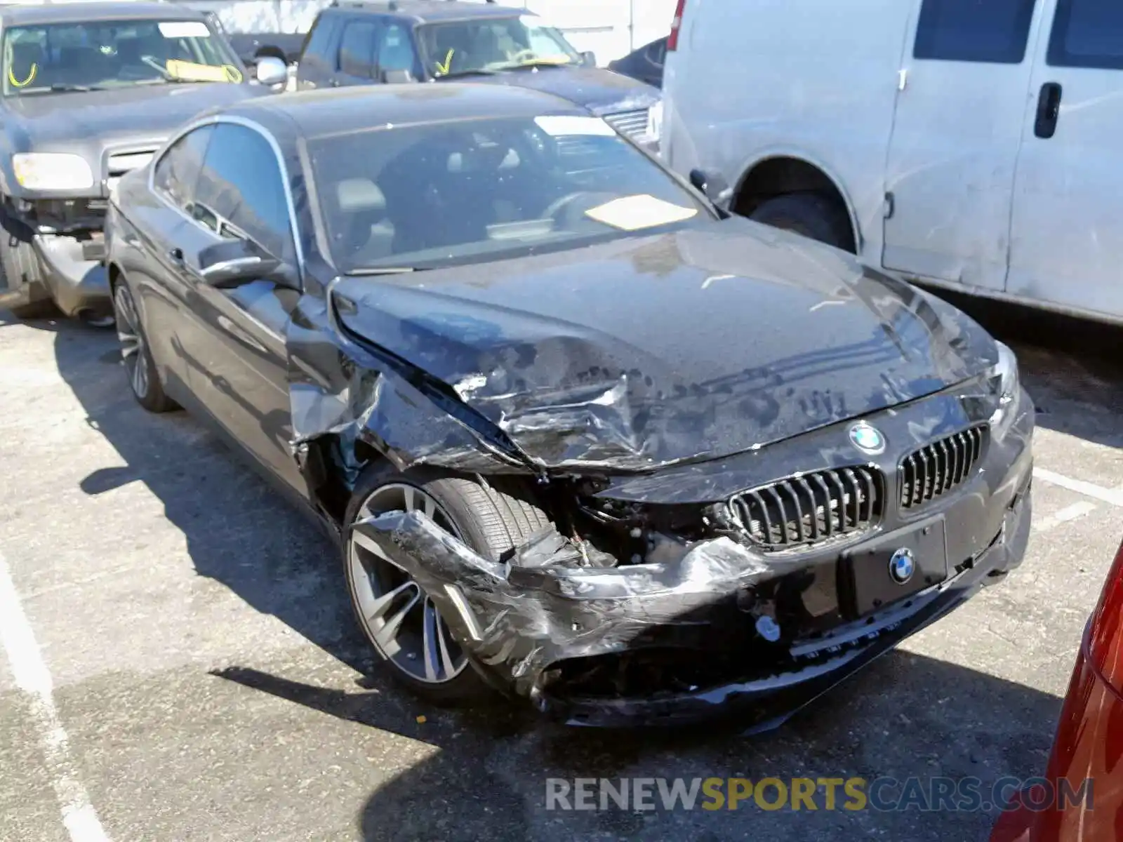 1 Photograph of a damaged car WBA4W3C00LFH44650 BMW 4 SERIES 2020