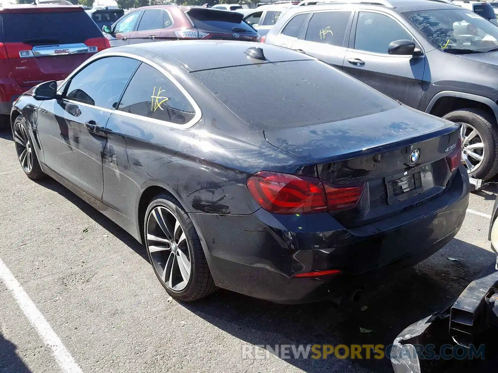 3 Photograph of a damaged car WBA4W3C00LFH44650 BMW 4 SERIES 2020