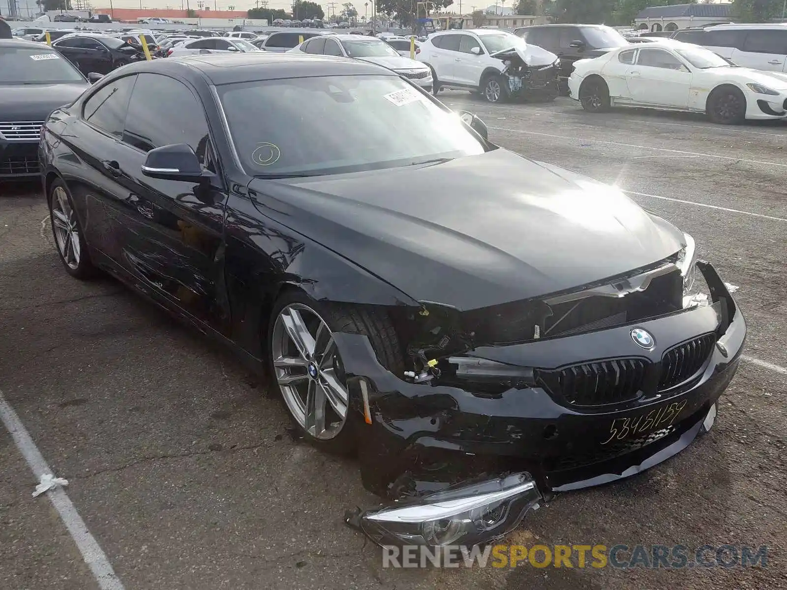 1 Photograph of a damaged car WBA4W3C01LAG91776 BMW 4 SERIES 2020