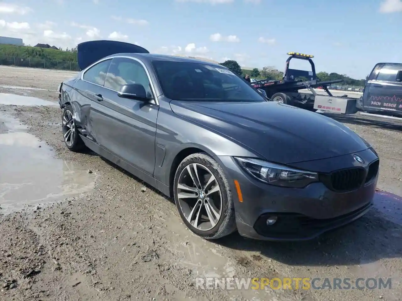 1 Photograph of a damaged car WBA4W3C01LFH65815 BMW 4 SERIES 2020