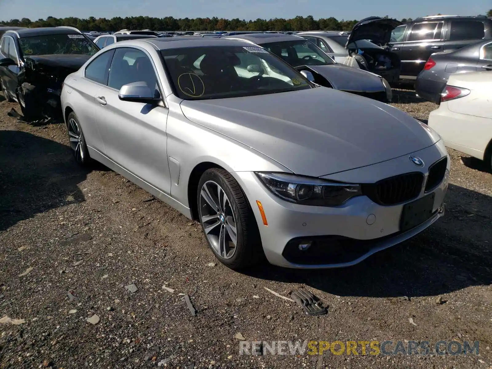 1 Photograph of a damaged car WBA4W3C01LFJ18876 BMW 4 SERIES 2020