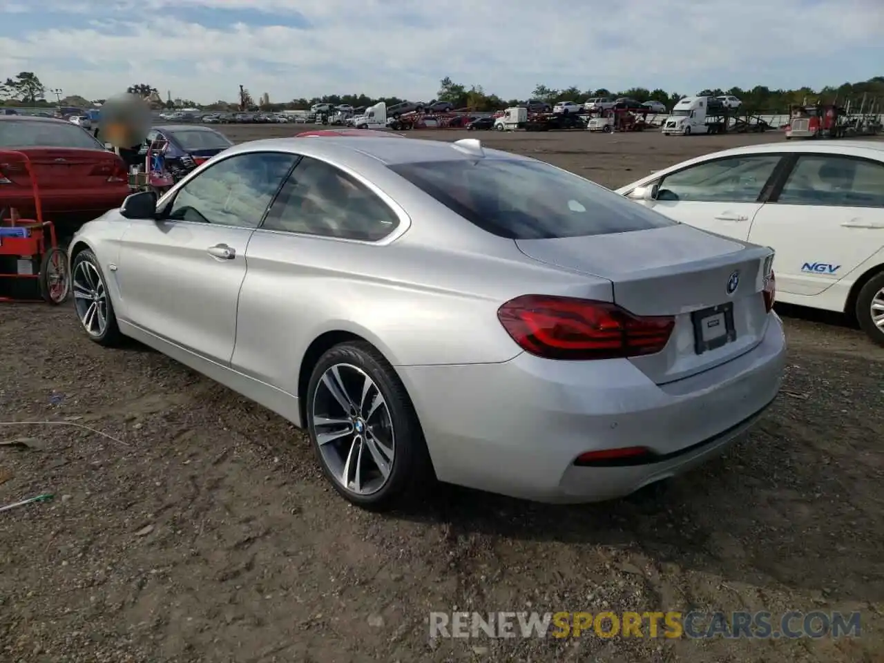 3 Photograph of a damaged car WBA4W3C01LFJ18876 BMW 4 SERIES 2020