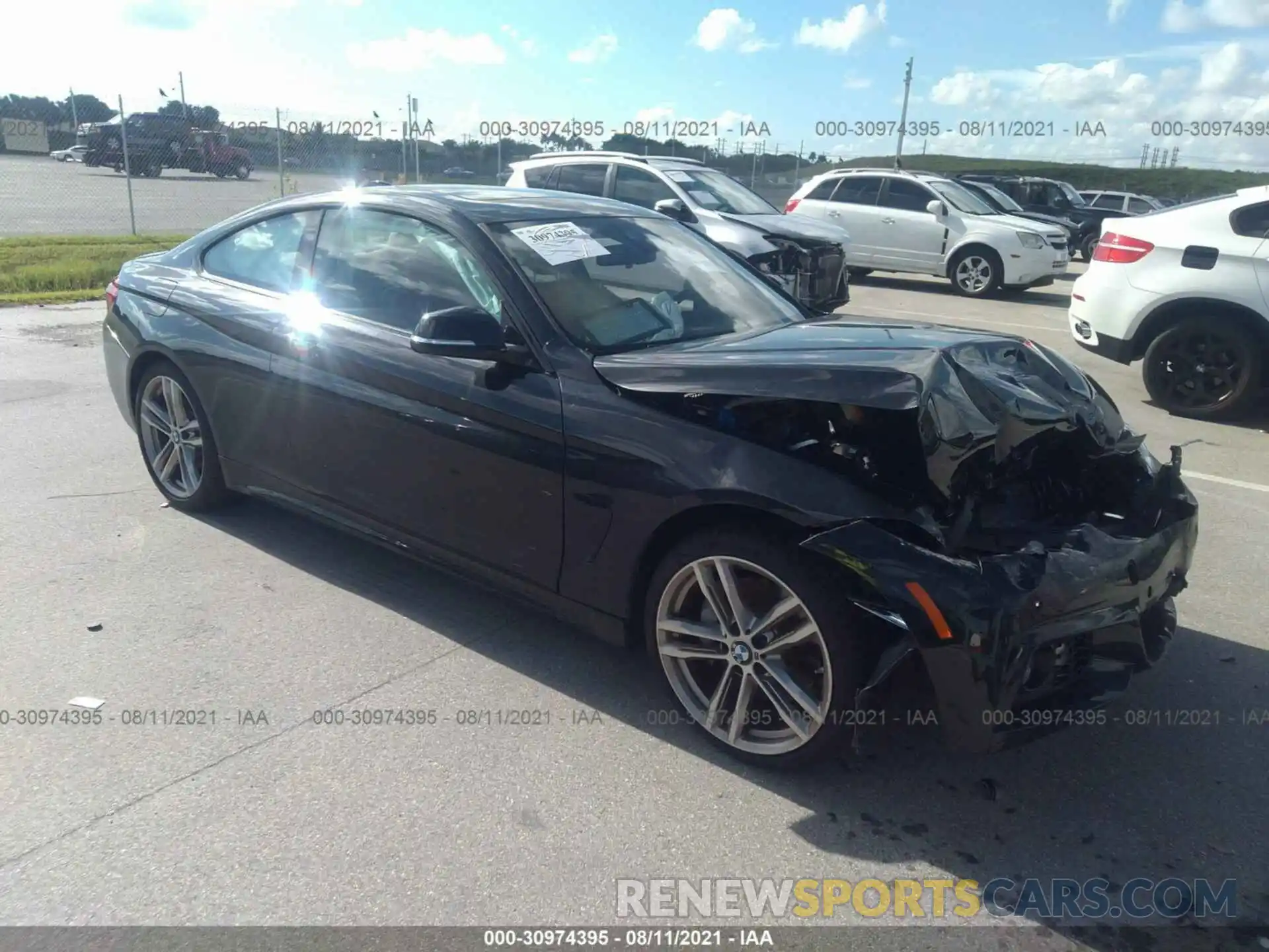 1 Photograph of a damaged car WBA4W3C02LFH34184 BMW 4 SERIES 2020