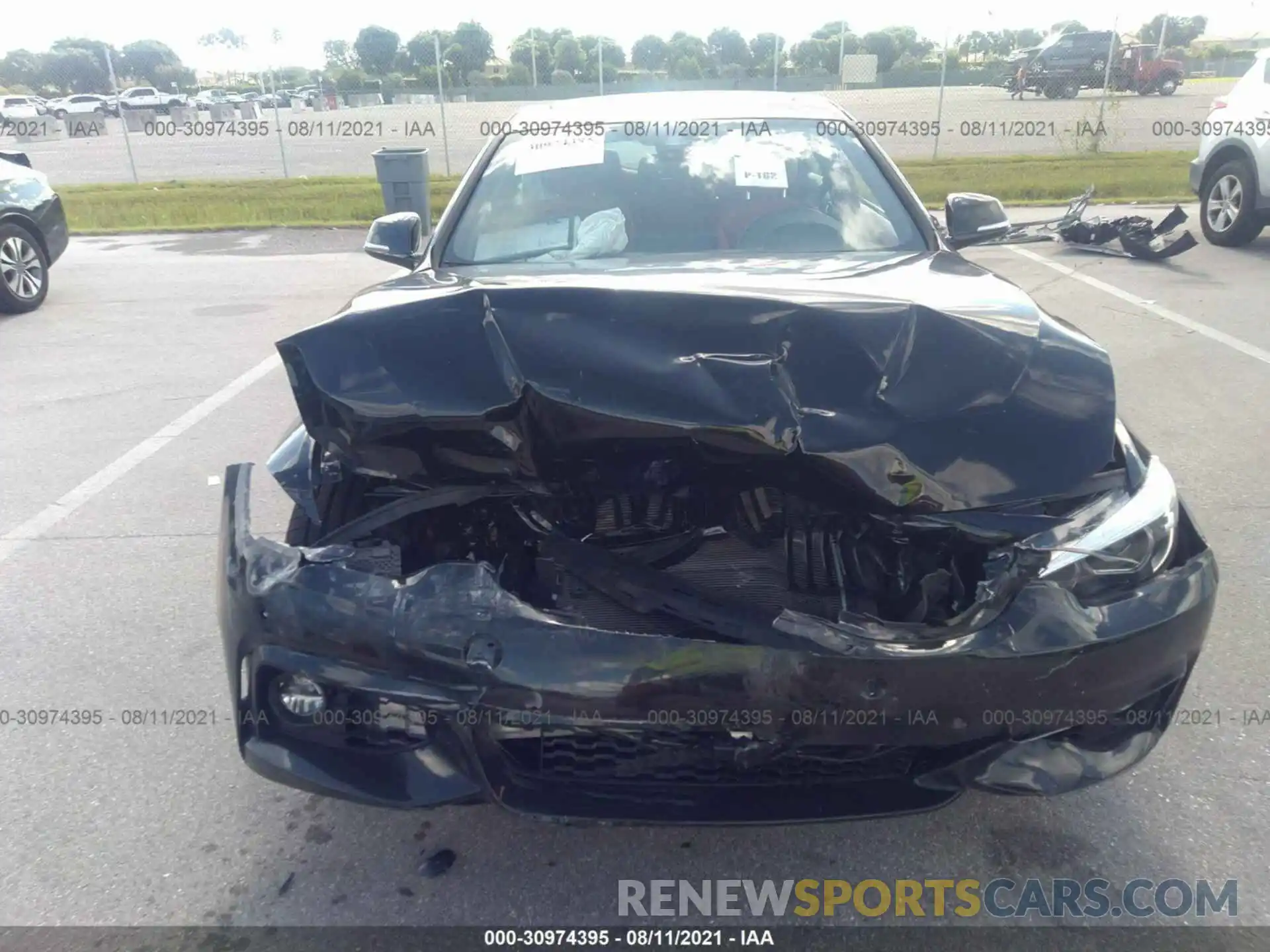 6 Photograph of a damaged car WBA4W3C02LFH34184 BMW 4 SERIES 2020