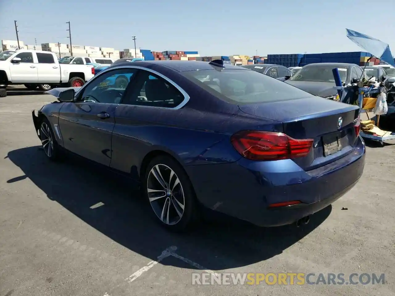 3 Photograph of a damaged car WBA4W3C02LFH46626 BMW 4 SERIES 2020