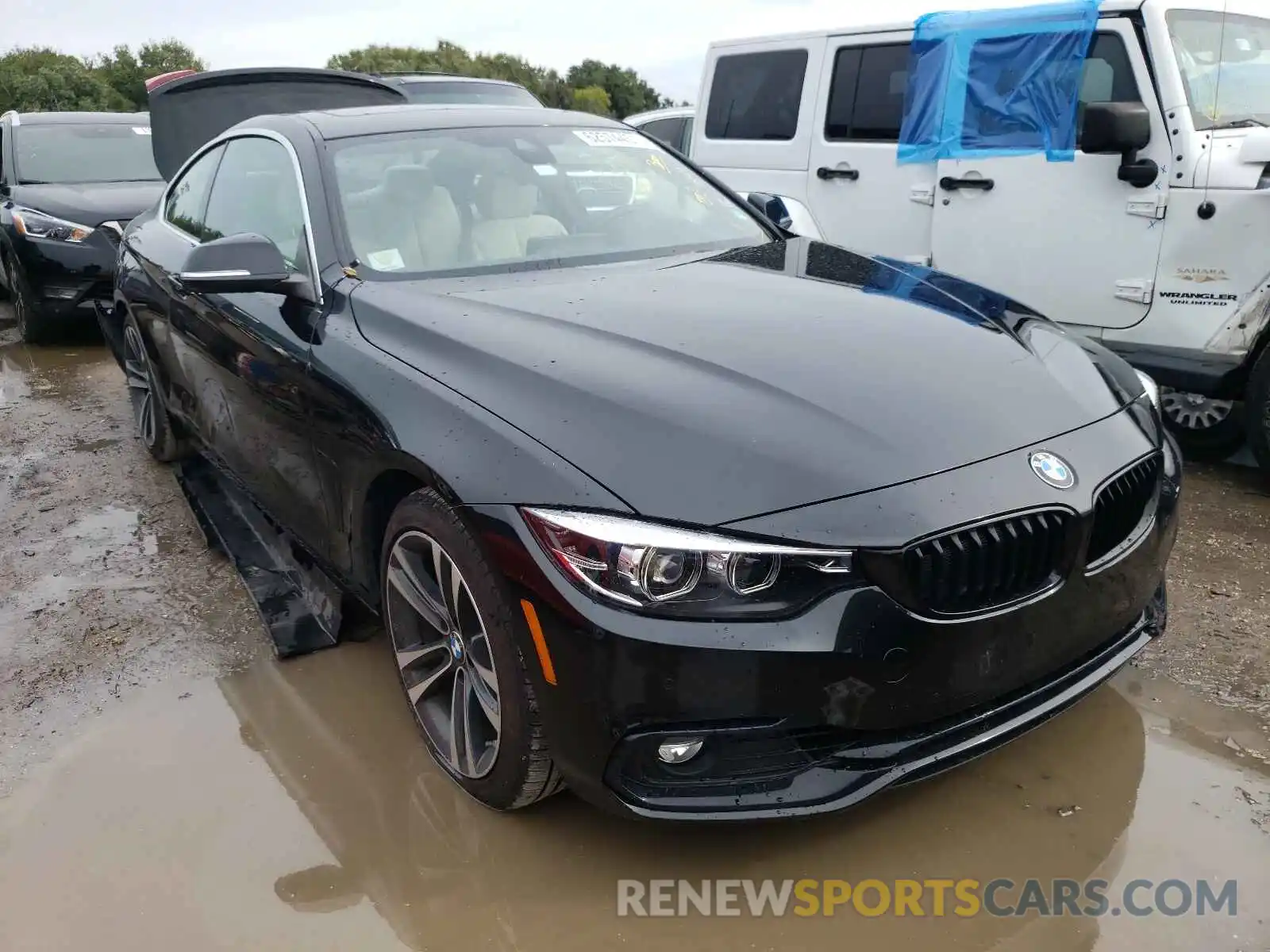 1 Photograph of a damaged car WBA4W3C02LFH48425 BMW 4 SERIES 2020