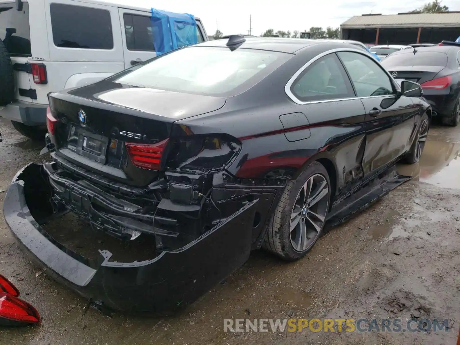 4 Photograph of a damaged car WBA4W3C02LFH48425 BMW 4 SERIES 2020