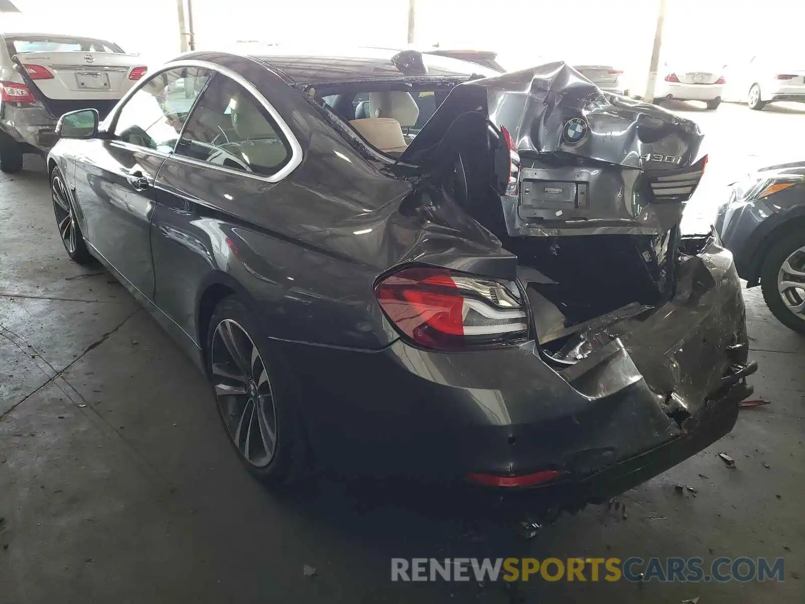 3 Photograph of a damaged car WBA4W3C02LFJ49246 BMW 4 SERIES 2020