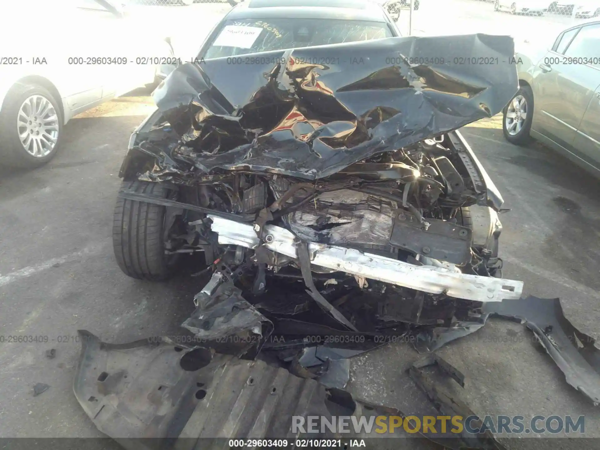 6 Photograph of a damaged car WBA4W3C03LFH45629 BMW 4 SERIES 2020