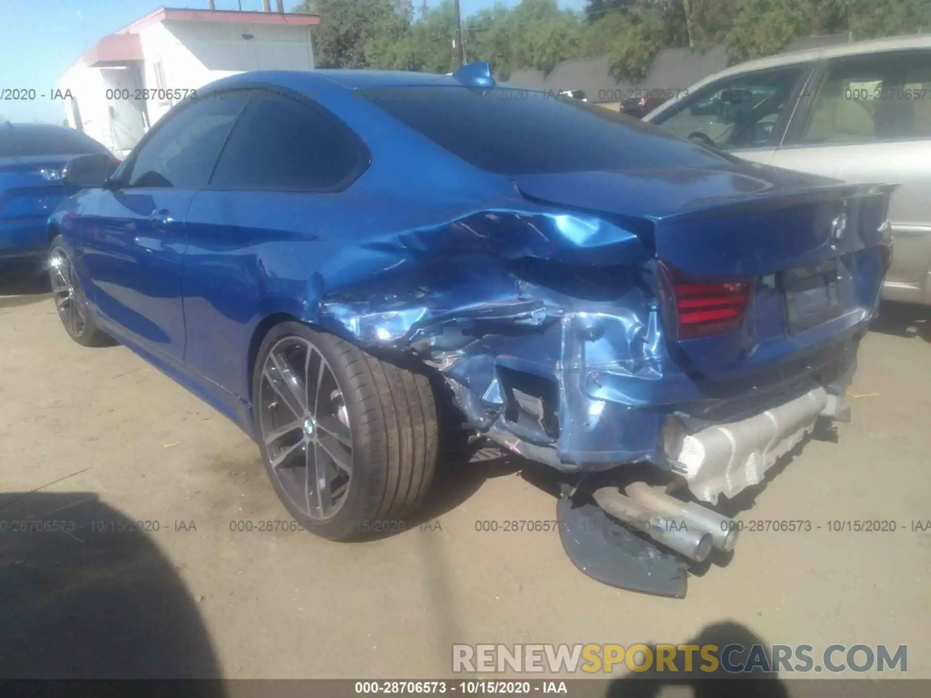 3 Photograph of a damaged car WBA4W3C07LFH16831 BMW 4 SERIES 2020