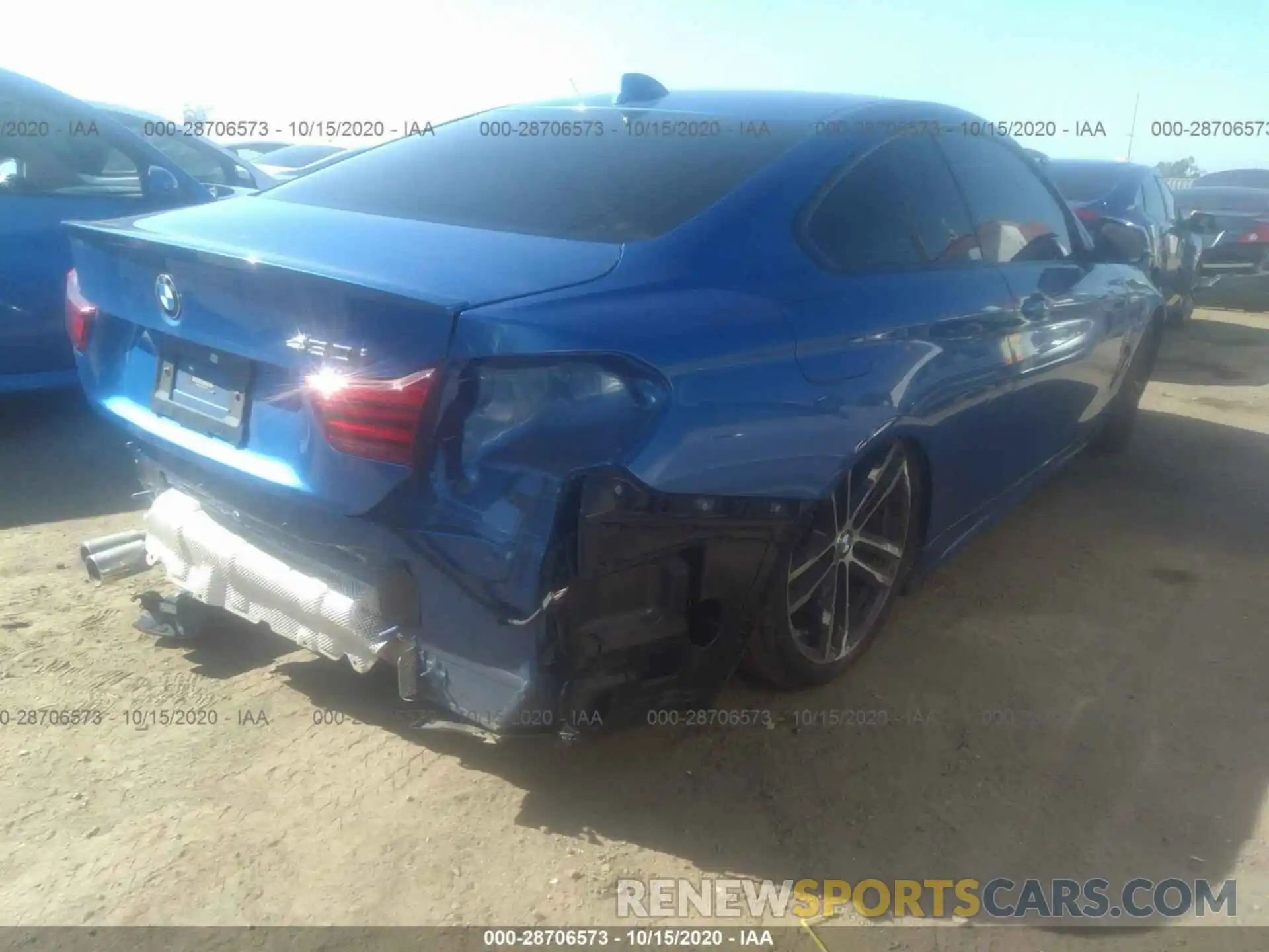 4 Photograph of a damaged car WBA4W3C07LFH16831 BMW 4 SERIES 2020