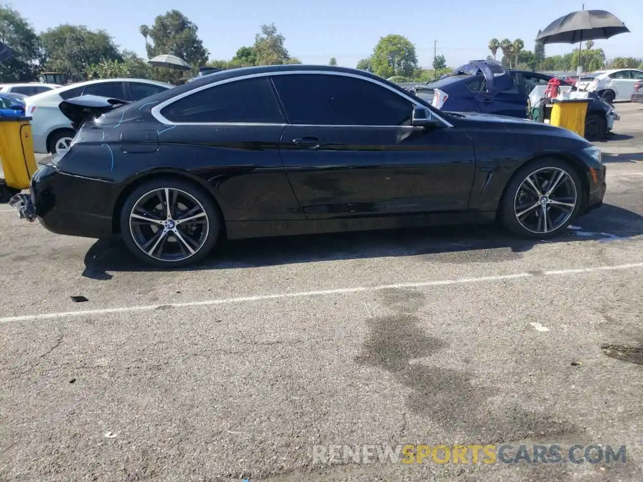 9 Photograph of a damaged car WBA4W3C07LFH45651 BMW 4 SERIES 2020