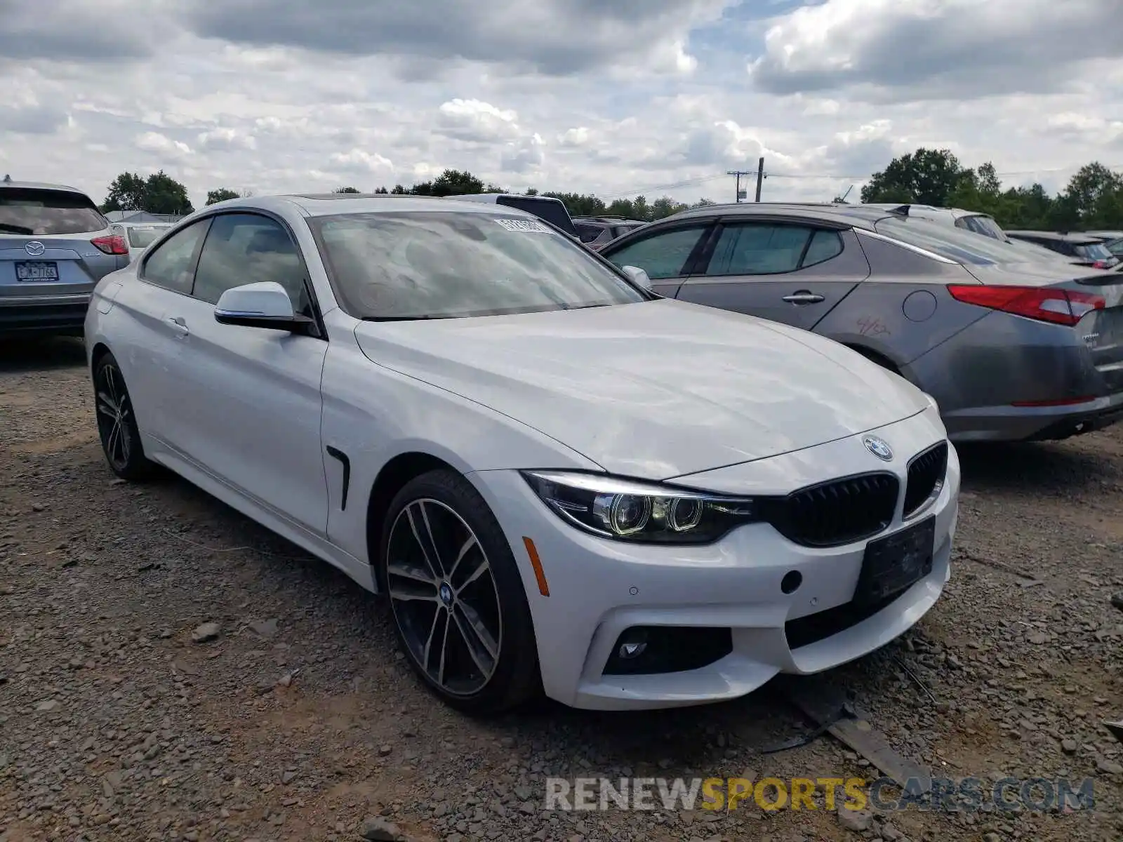 1 Photograph of a damaged car WBA4W5C00LFH34101 BMW 4 SERIES 2020