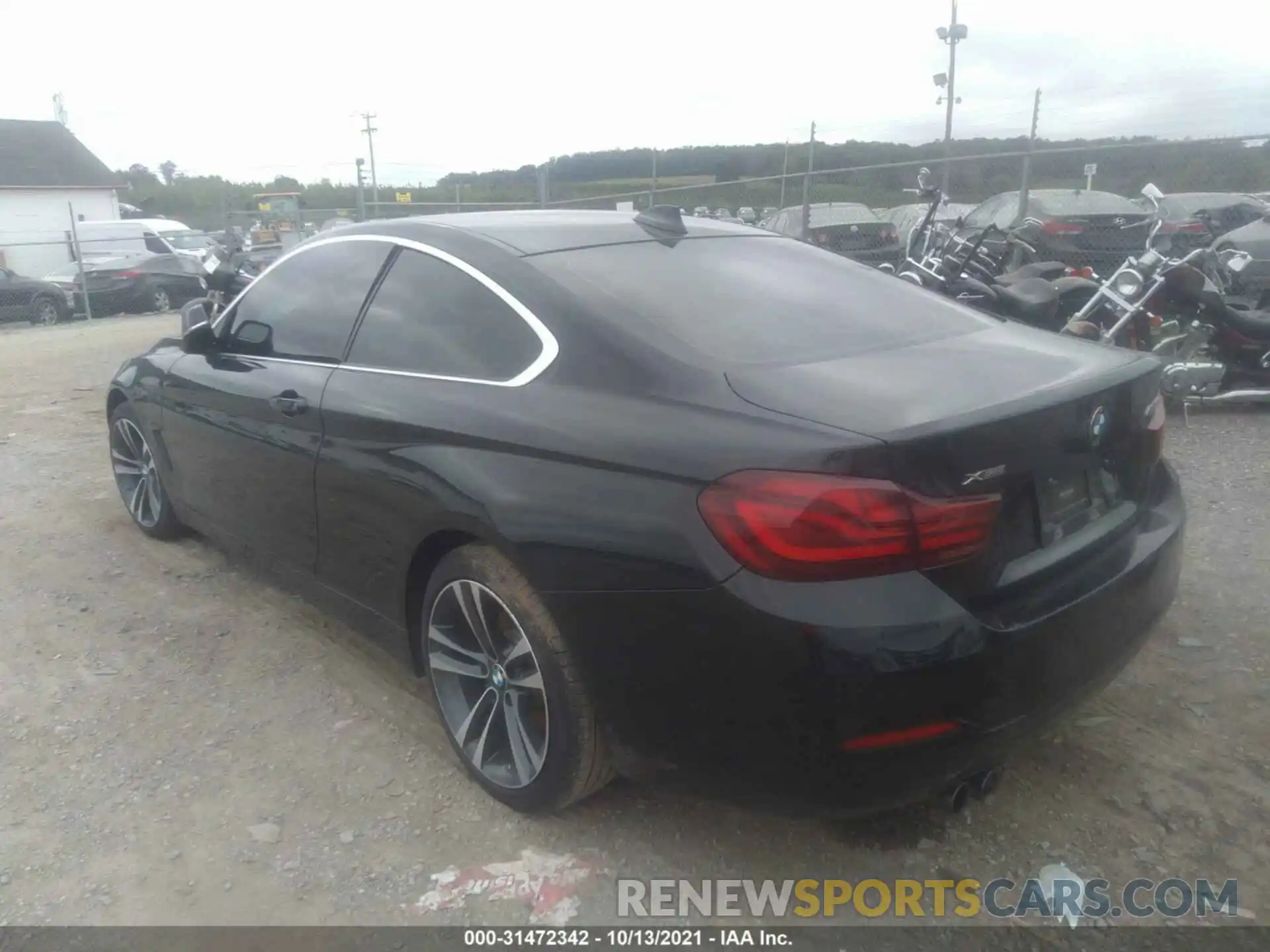 3 Фотография поврежденного автомобиля WBA4W5C01LFH22734 BMW 4 SERIES 2020