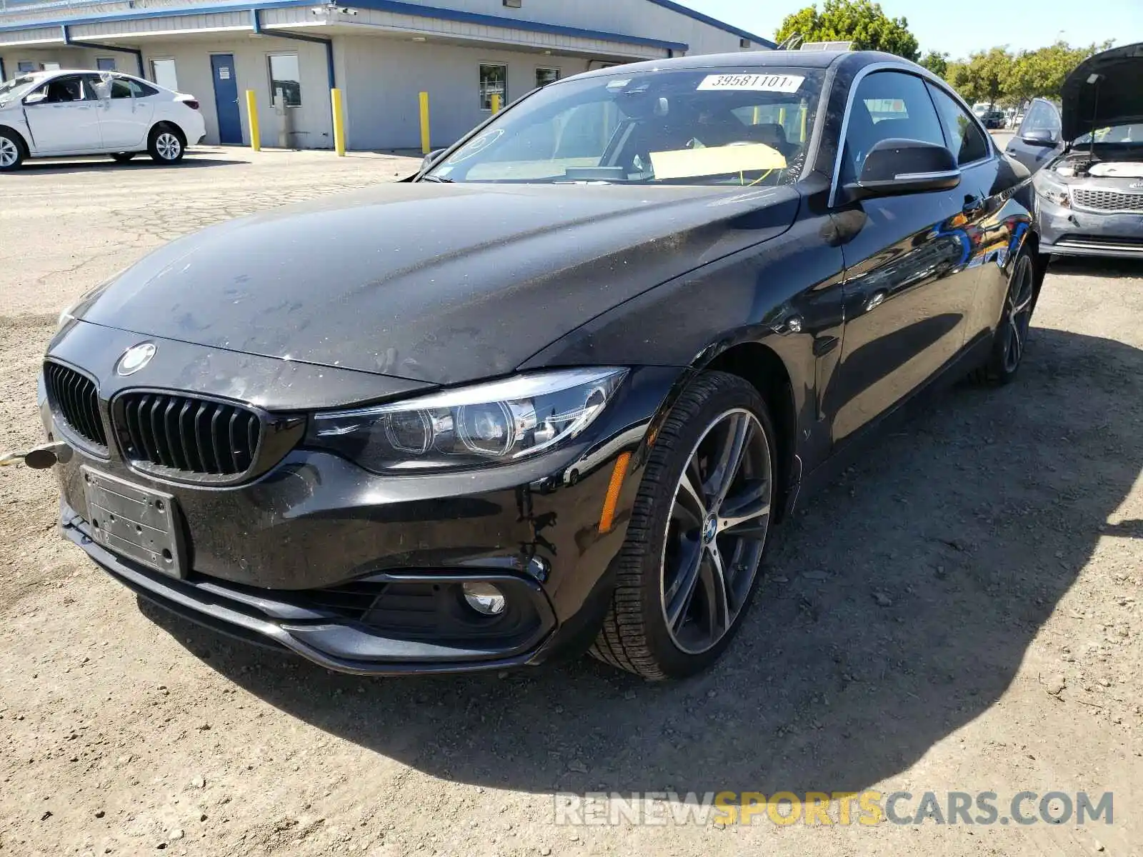 2 Photograph of a damaged car WBA4W5C02LFH34083 BMW 4 SERIES 2020