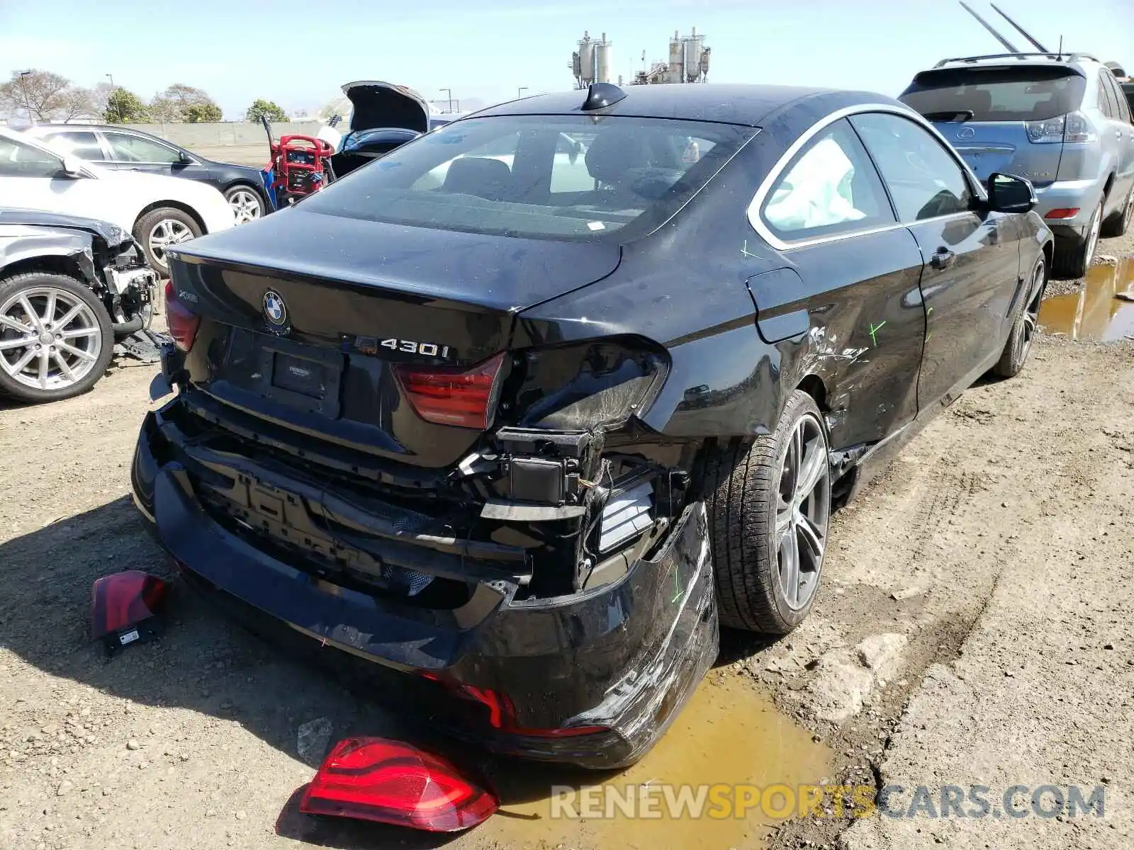 4 Photograph of a damaged car WBA4W5C02LFH34083 BMW 4 SERIES 2020