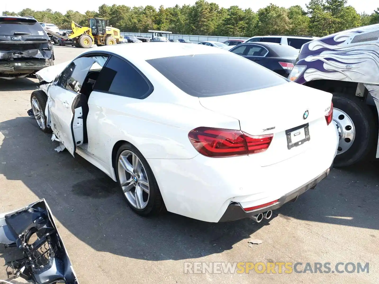 3 Photograph of a damaged car WBA4W5C02LFJ83800 BMW 4 SERIES 2020