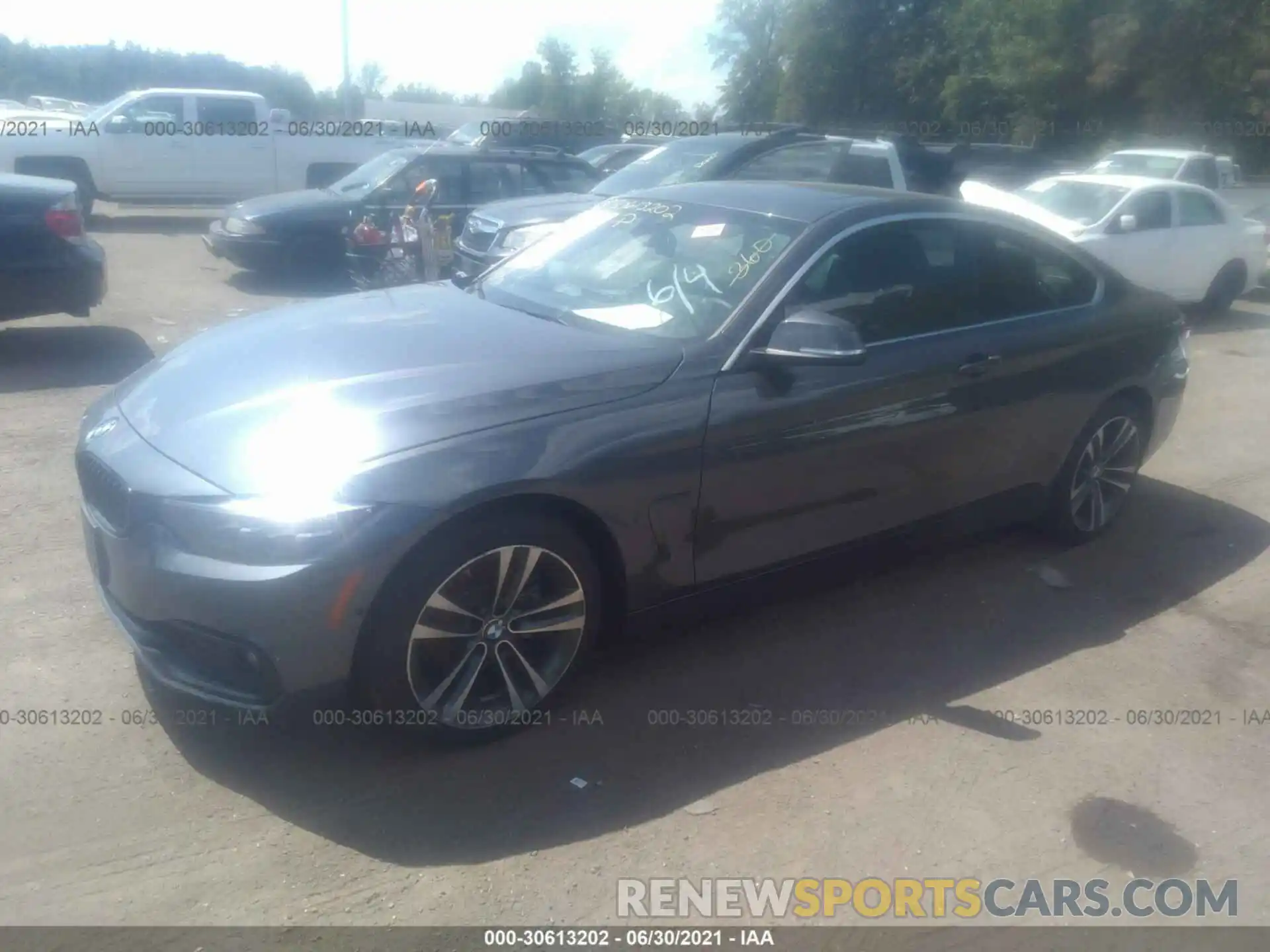 2 Photograph of a damaged car WBA4W5C04LFJ06457 BMW 4 SERIES 2020