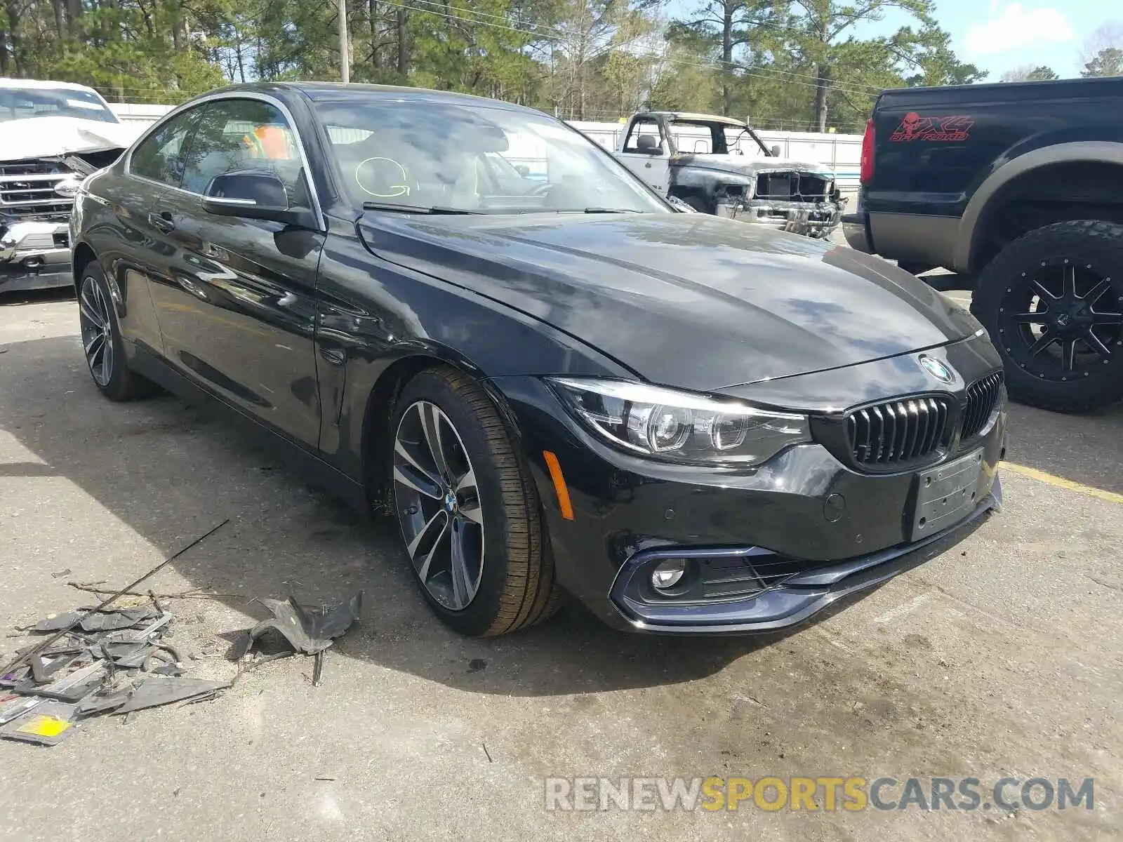 1 Photograph of a damaged car WBA4W5C06LFH38900 BMW 4 SERIES 2020